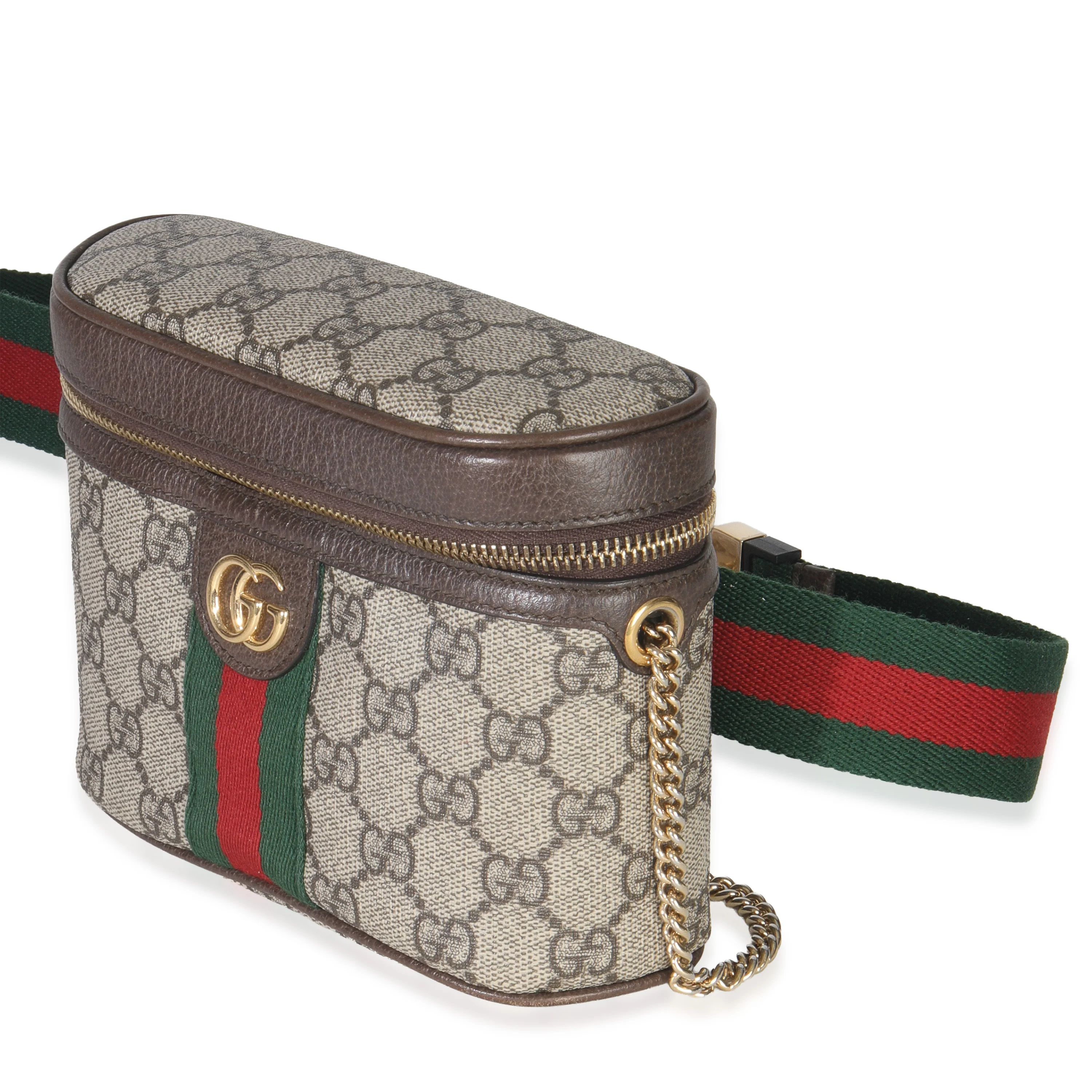 GG Coated Canvas Ophidia Small Chain Belt Bag - Image 2