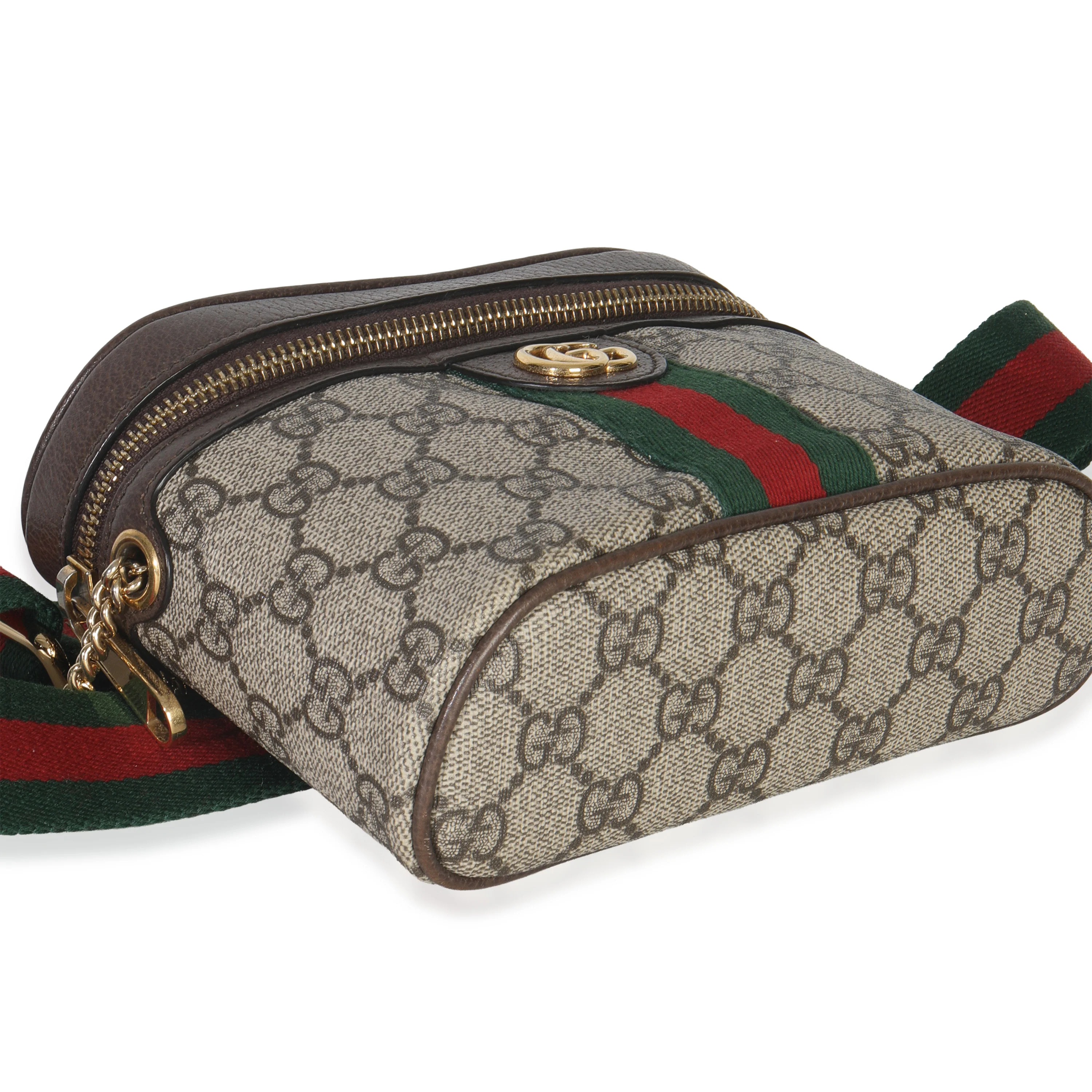 GG Coated Canvas Ophidia Small Chain Belt Bag - Image 6