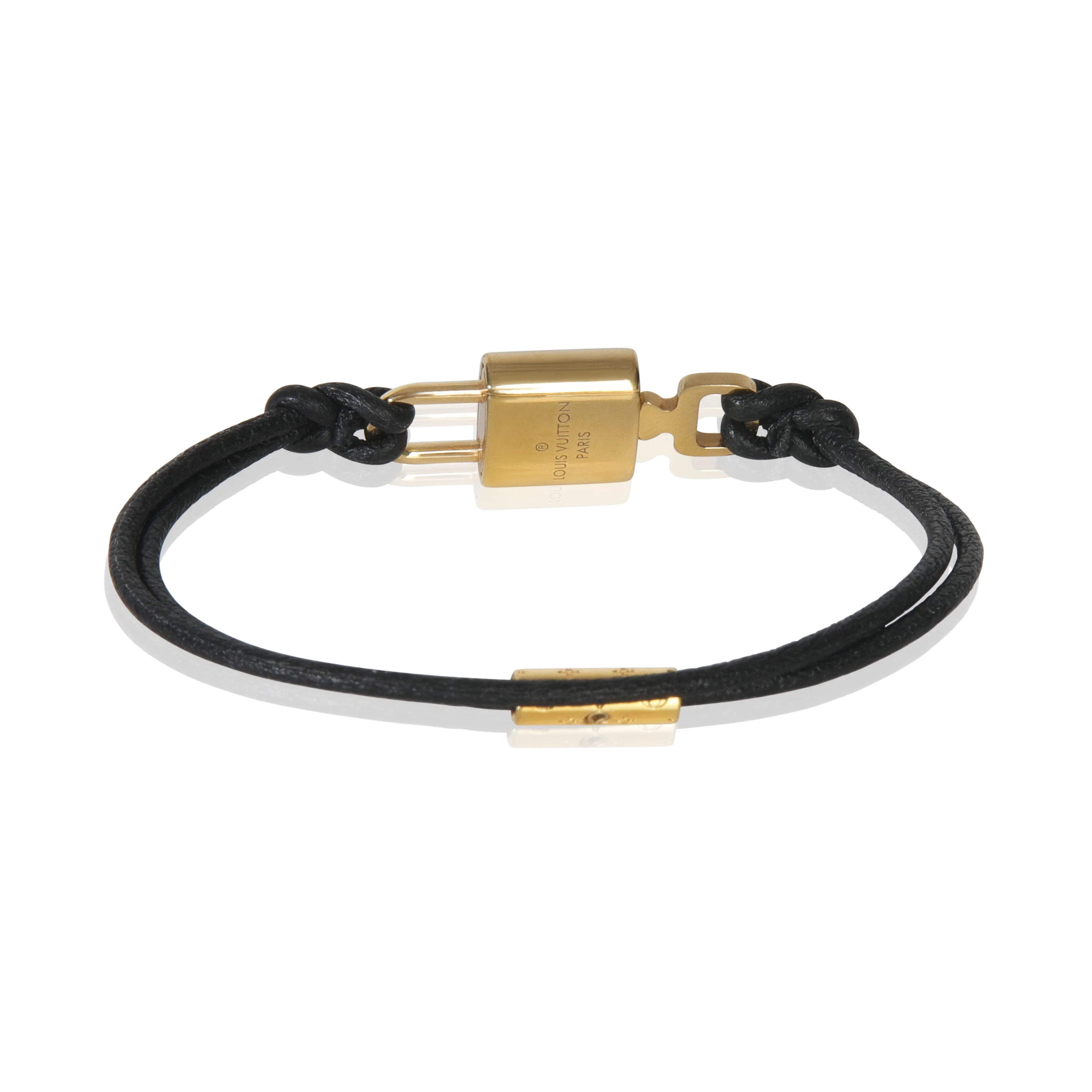 Gold-Plated Padlock Bracelet - Image 3