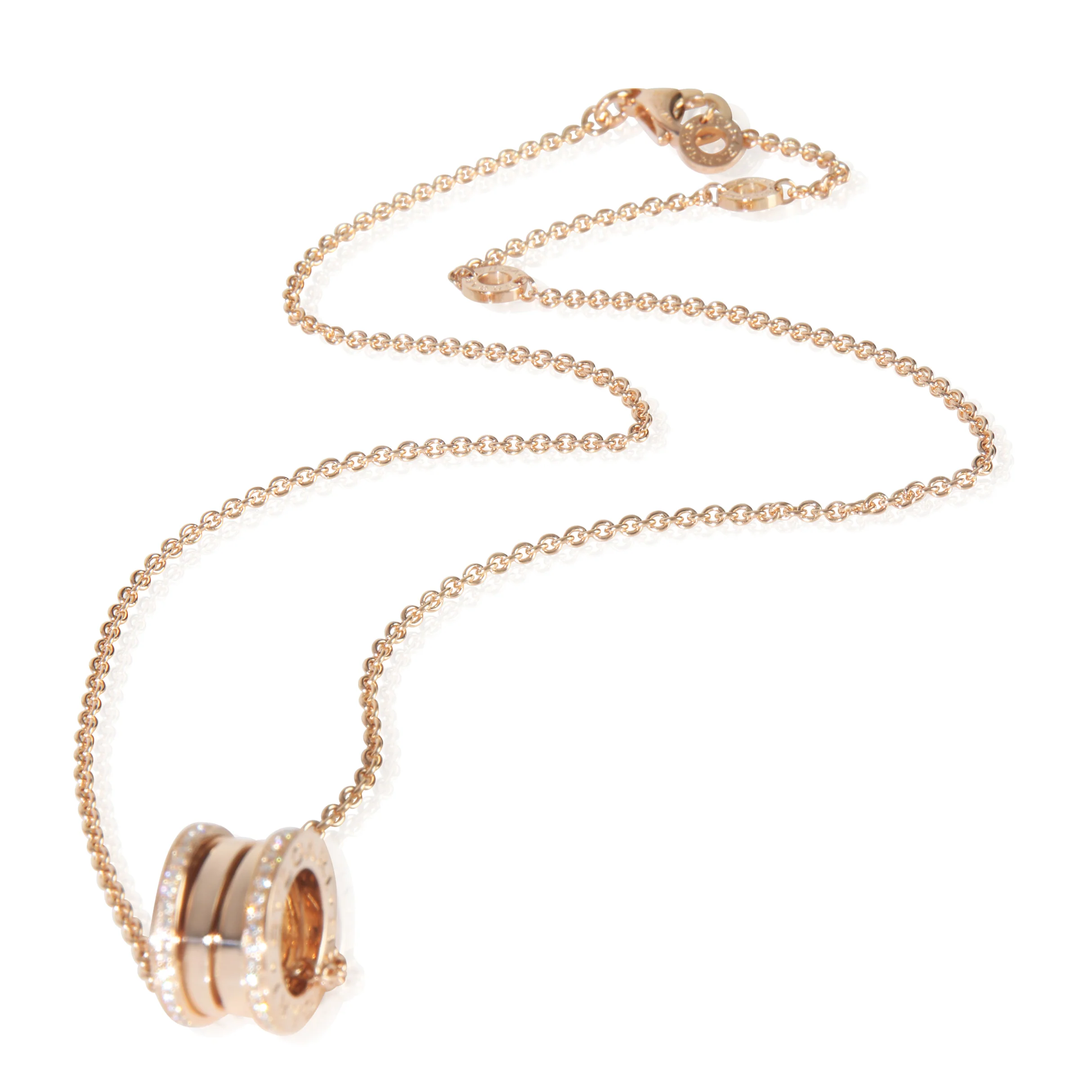 Rose Gold Diamond B.zero1 Necklace - Image 3