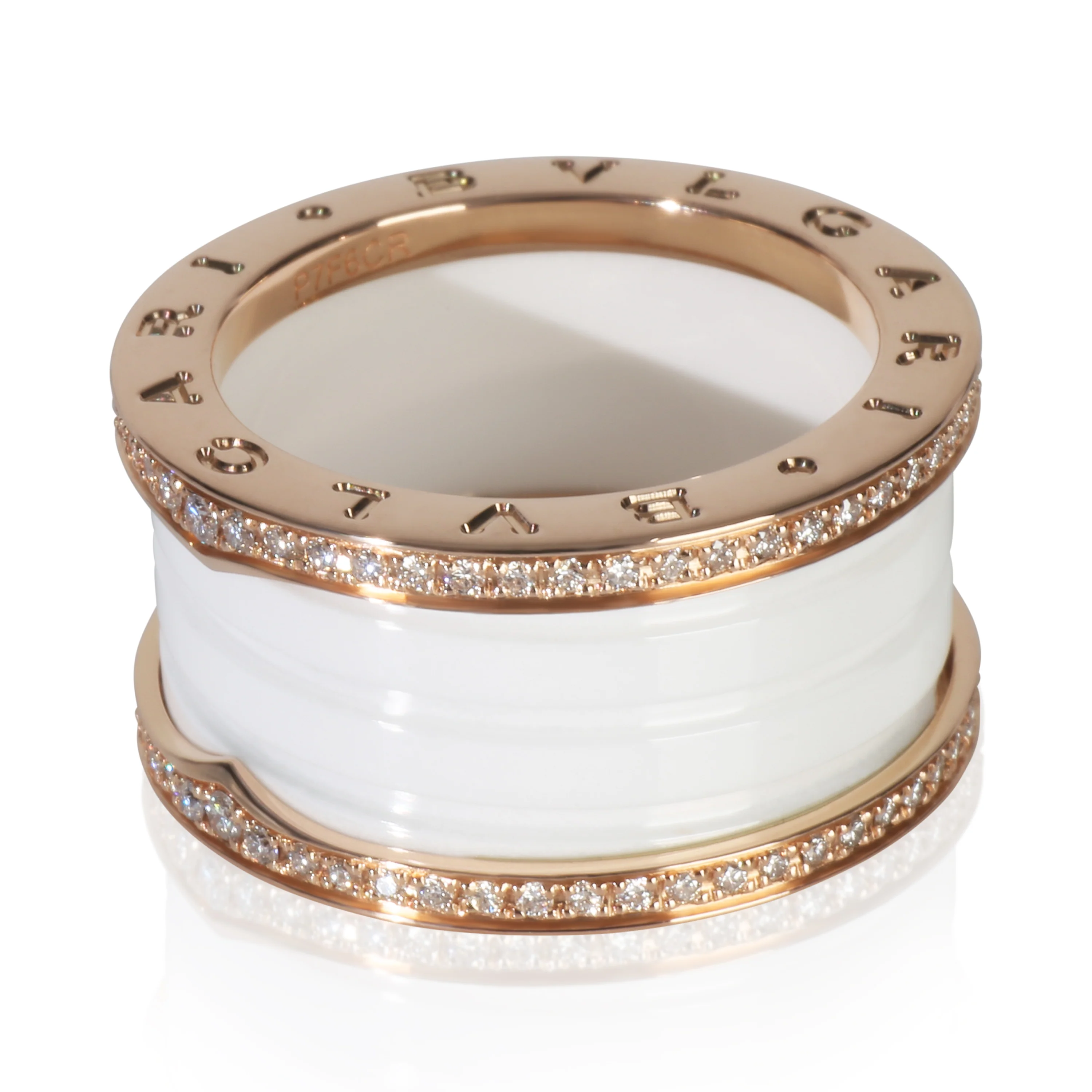 Rose Gold Diamond B.zero1 Ring - Image 2