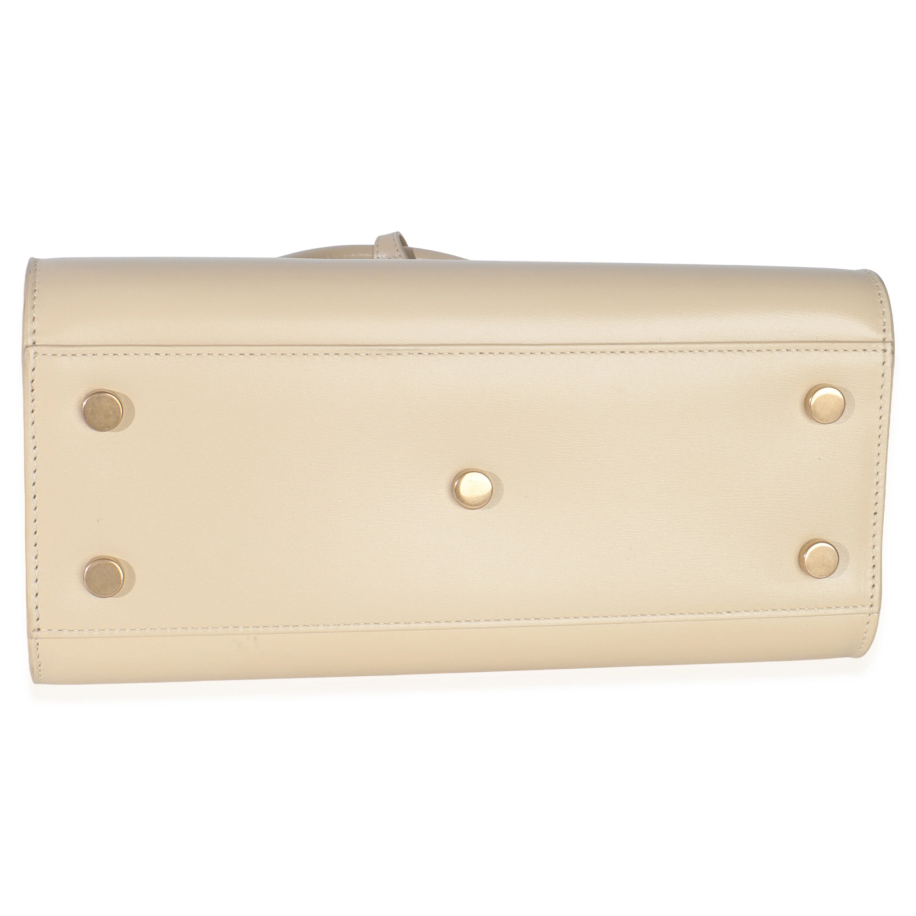 Beige Smooth Calfskin Baby Sac De Jour - Image 5
