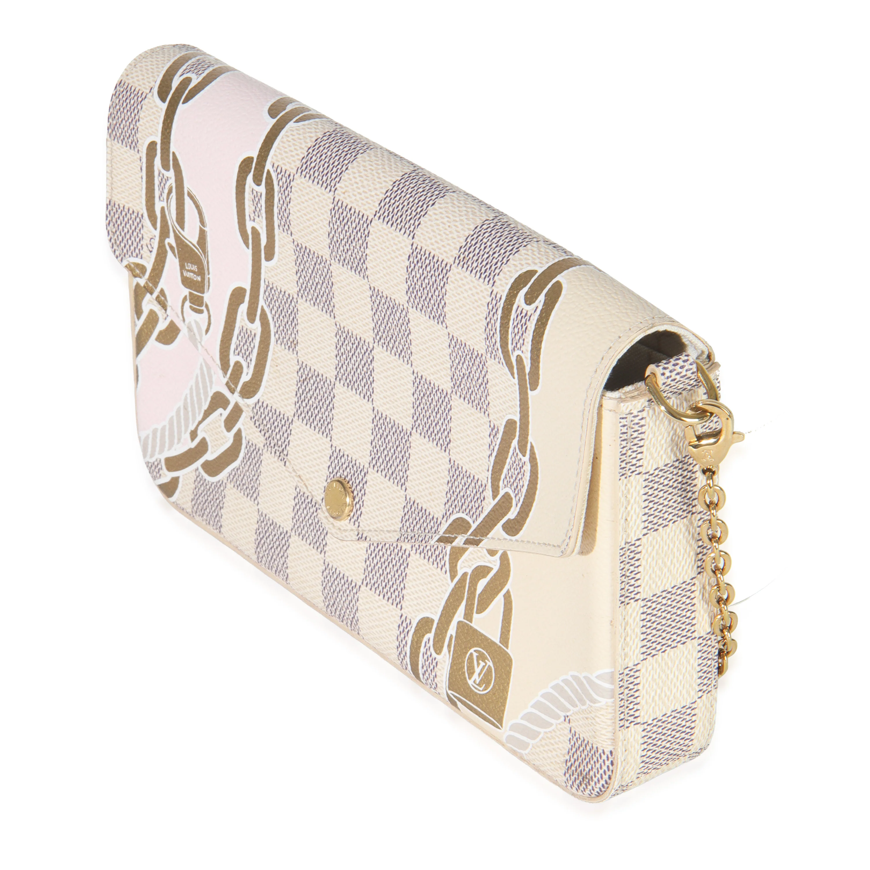 Damier Azur Canvas Nautical Felicie Pochette - Image 3