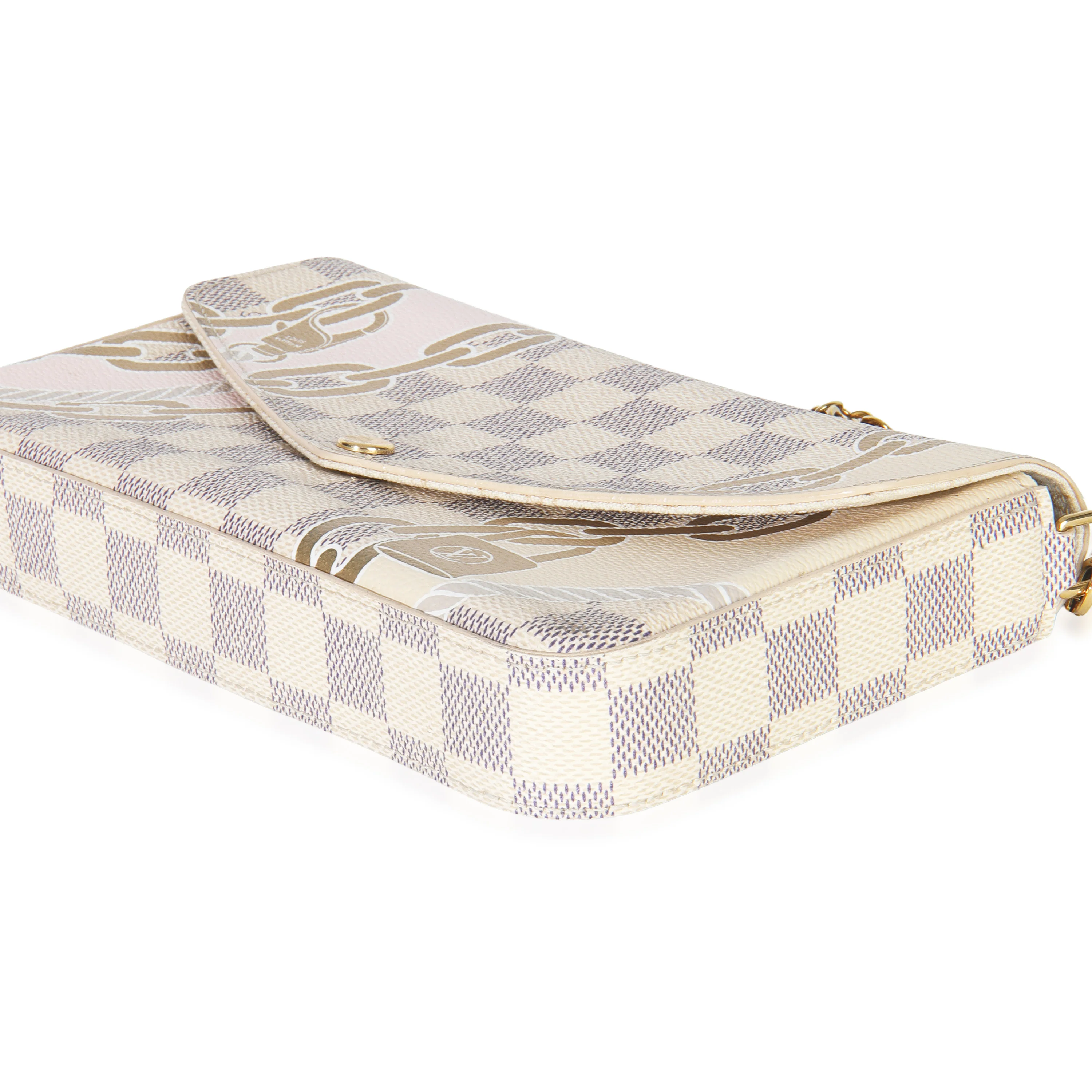 Damier Azur Canvas Nautical Felicie Pochette - Image 6