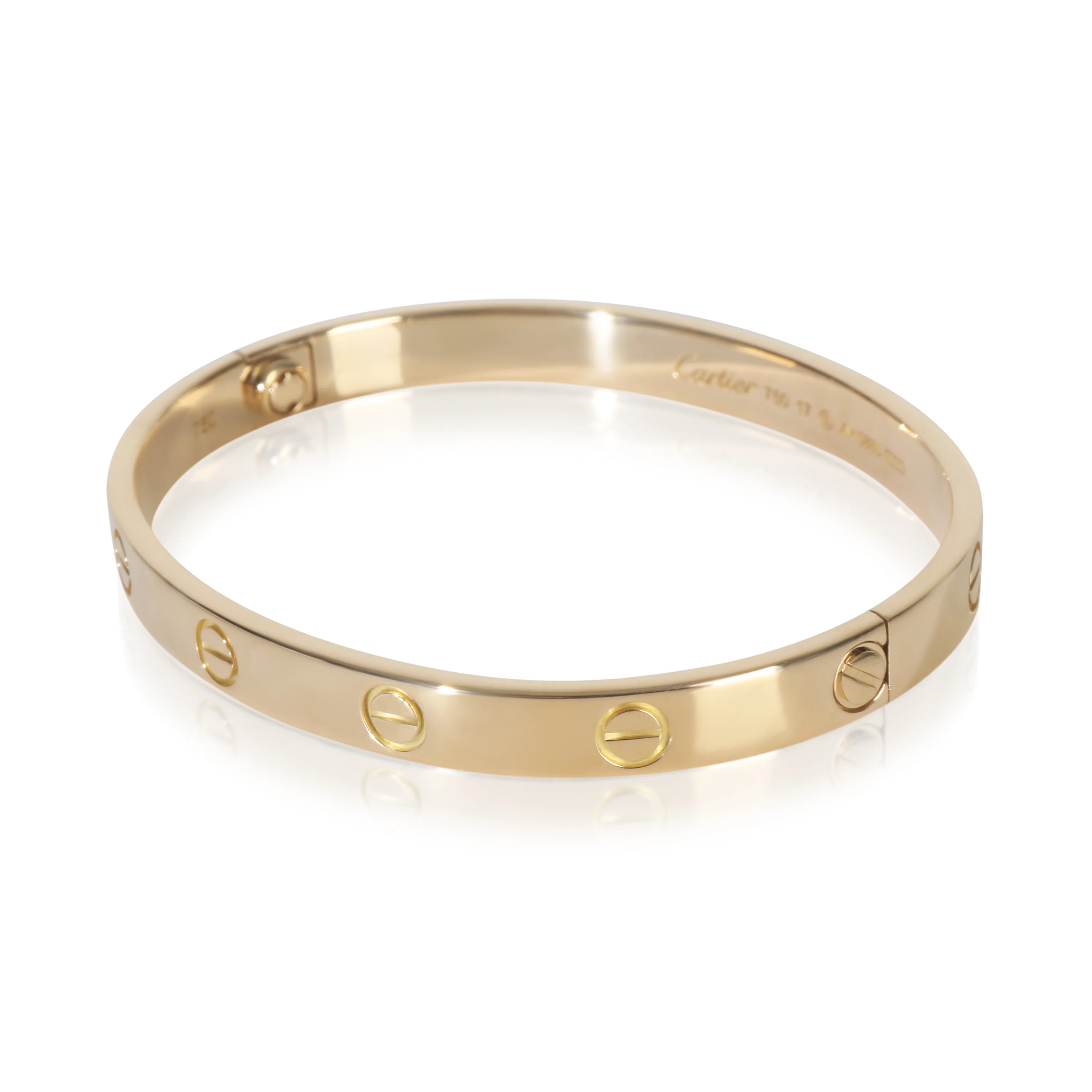 Yellow Gold Love Bracelet - Image 2