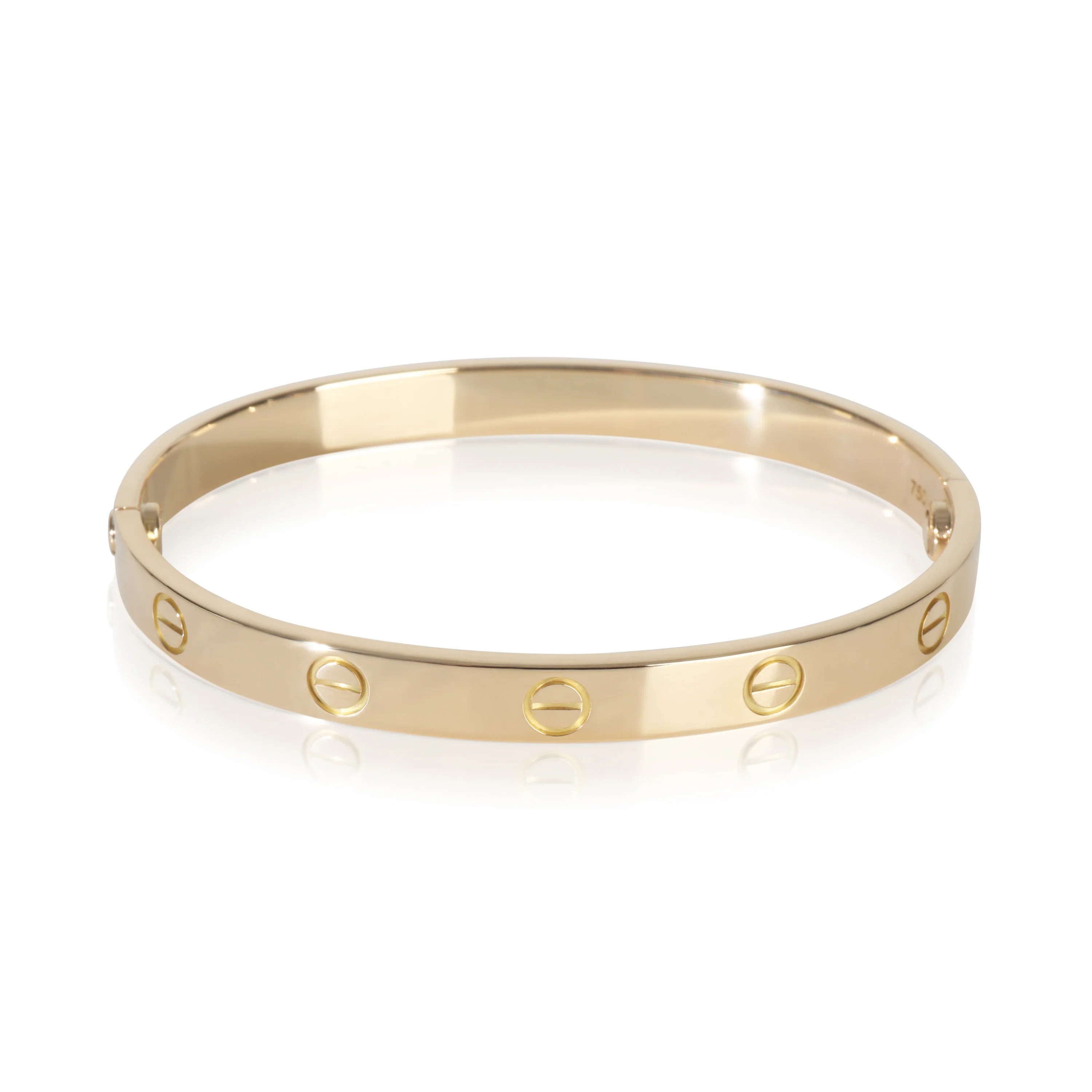 Yellow Gold Love Bracelet - Image 3