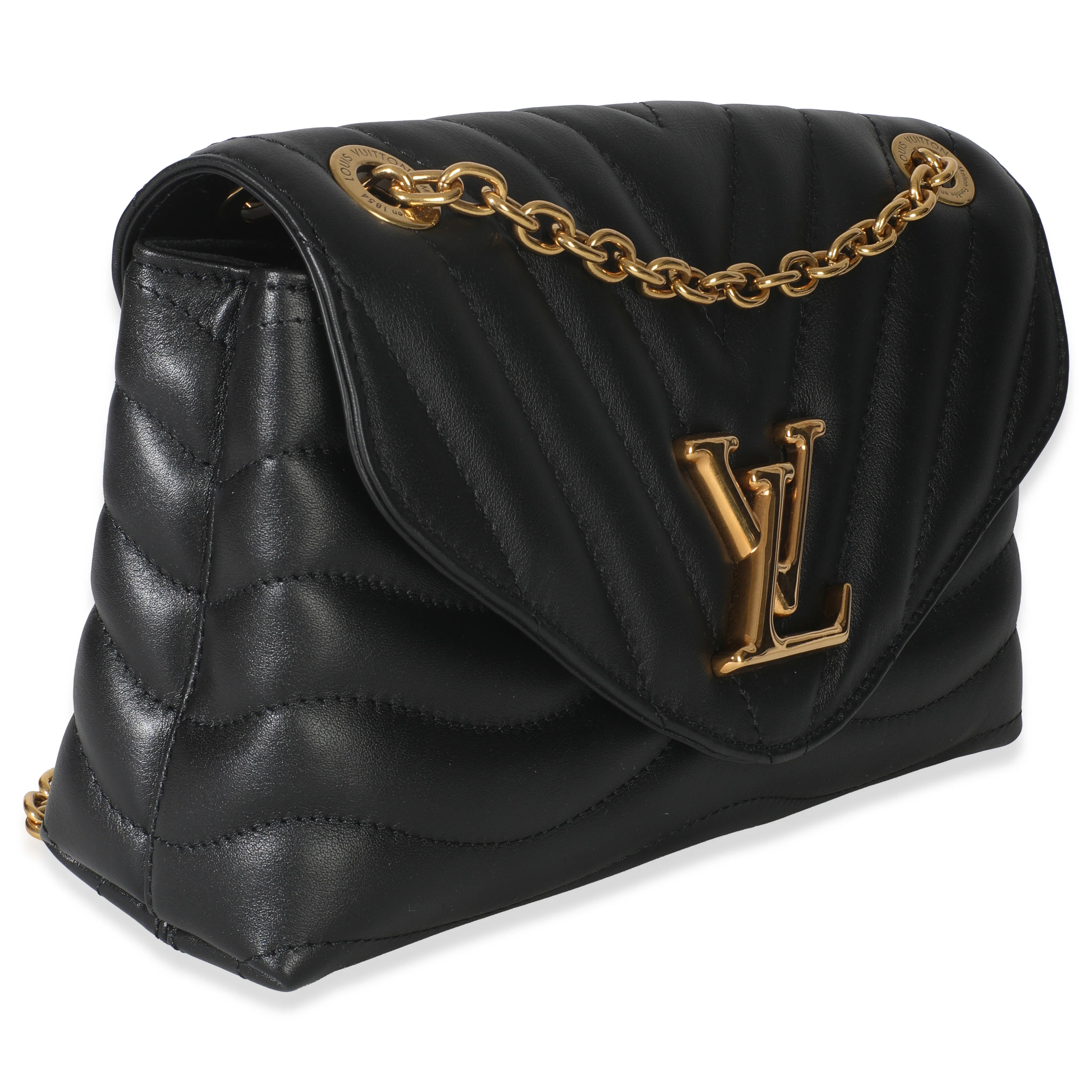 Black Calfskin New Wave Chain MM - Image 3