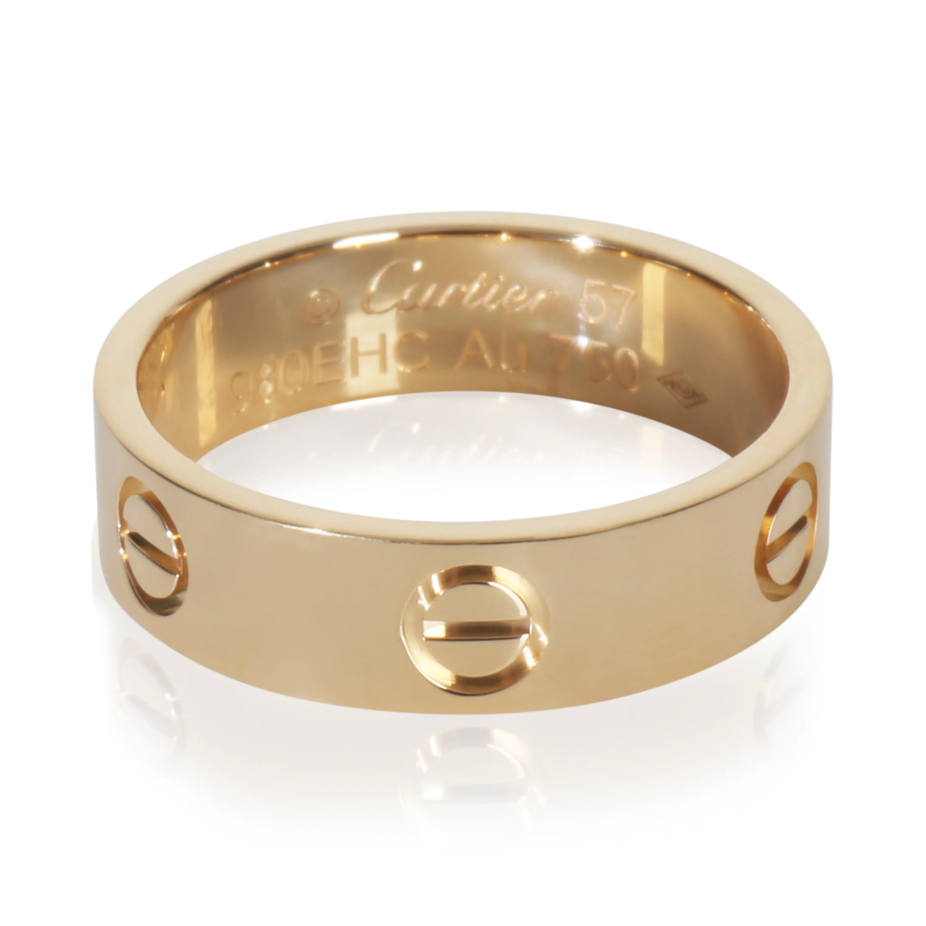 Yellow Gold Love Ring