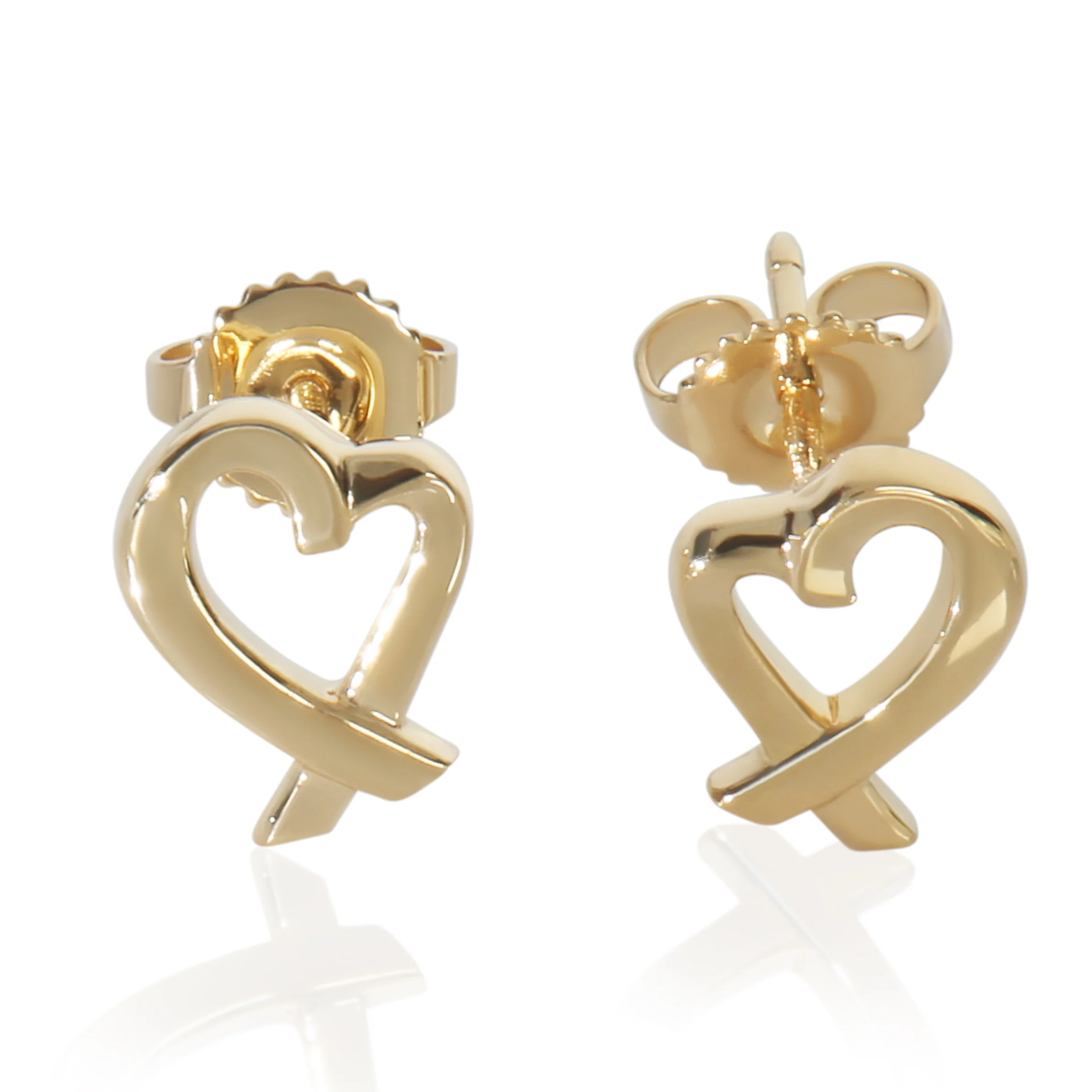 Yellow Gold Paloma Picasso Loving Heart Earrings