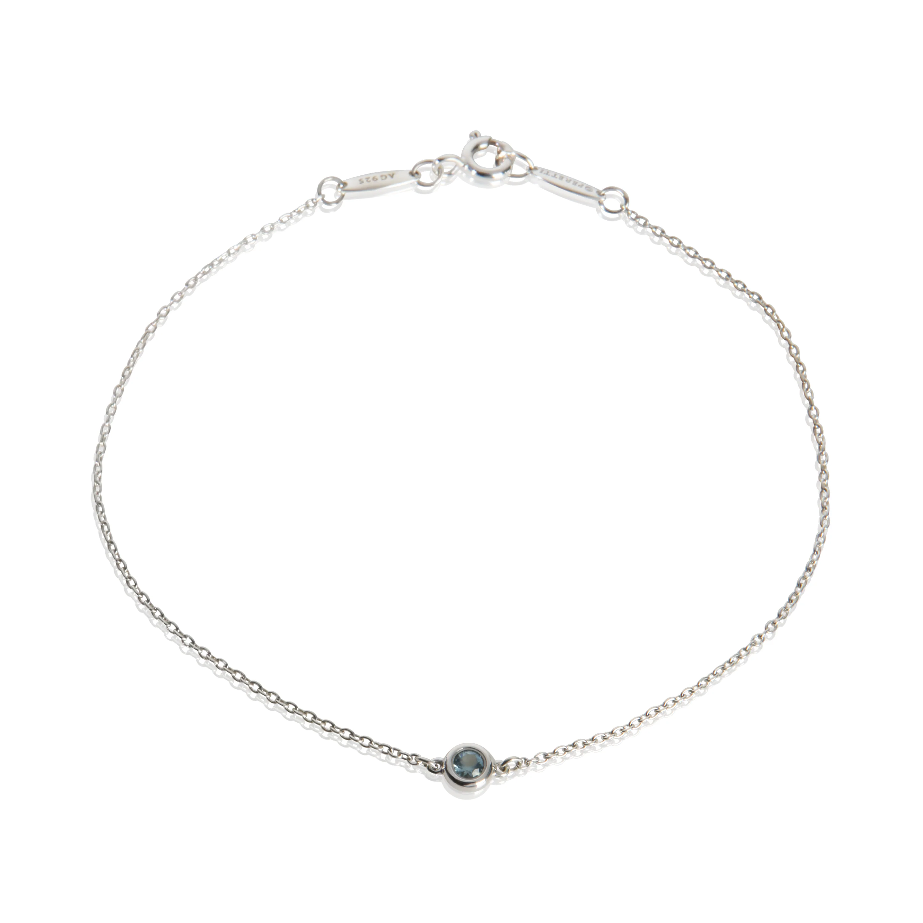 Aquamarine Elsa Peretti Color By The Yard Bracelet