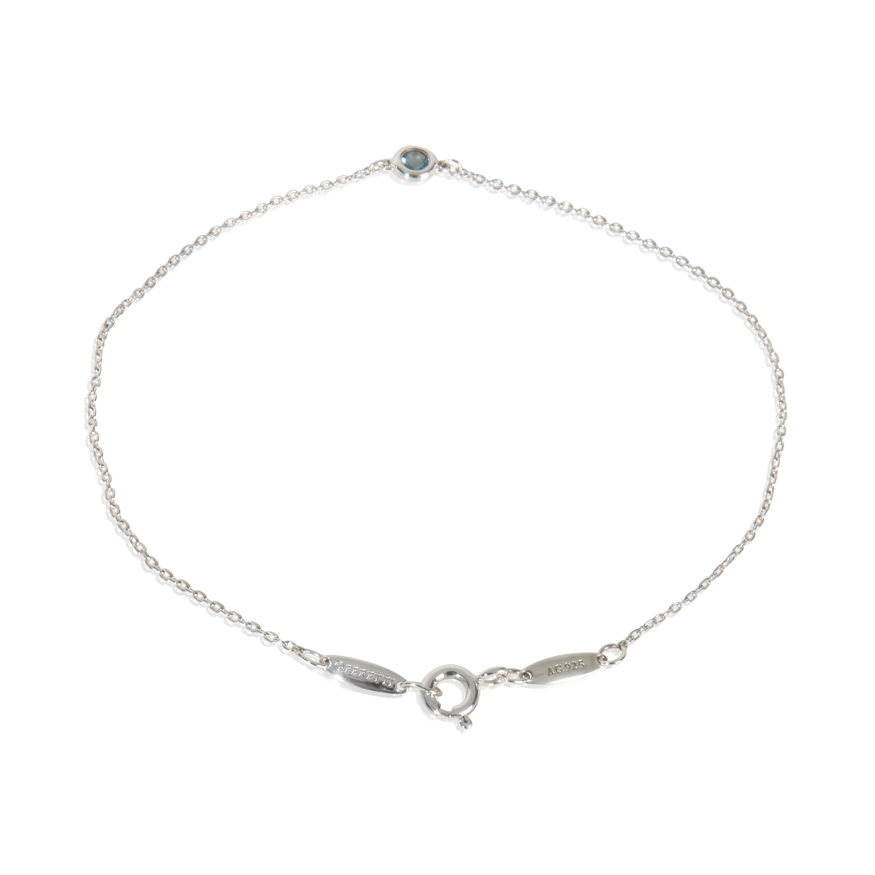 Aquamarine Elsa Peretti Color By The Yard Bracelet - Image 3