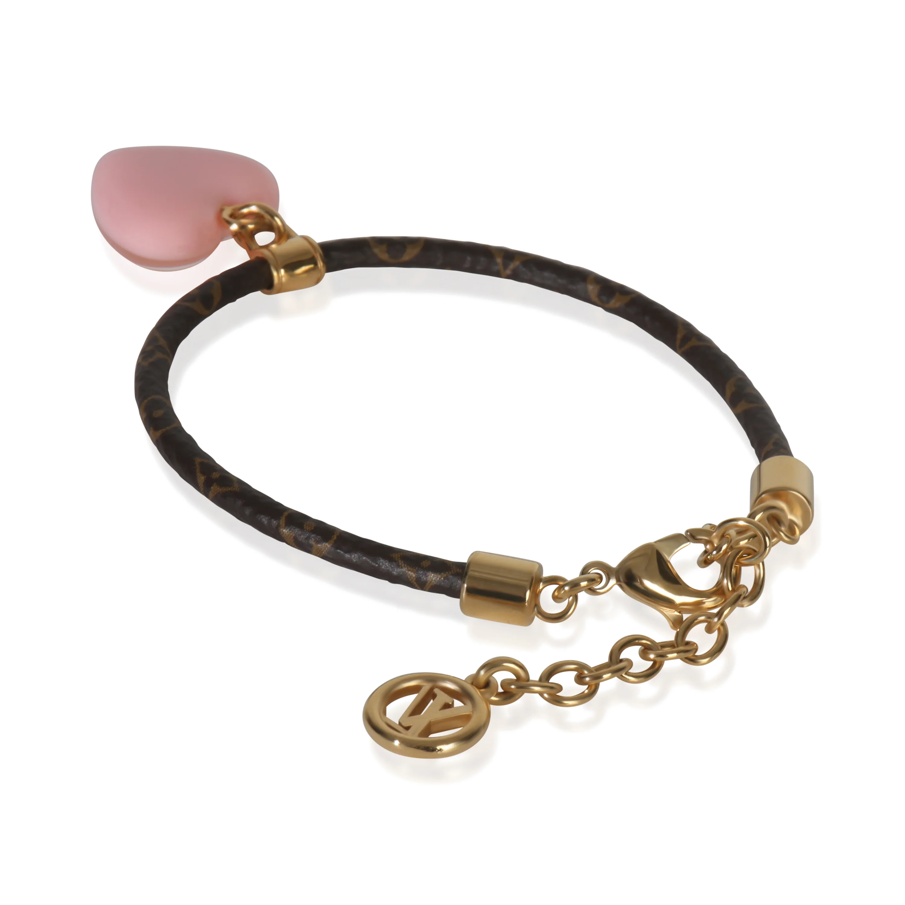 Gold-Plated  LV Sweetheart Bracelet - Image 3