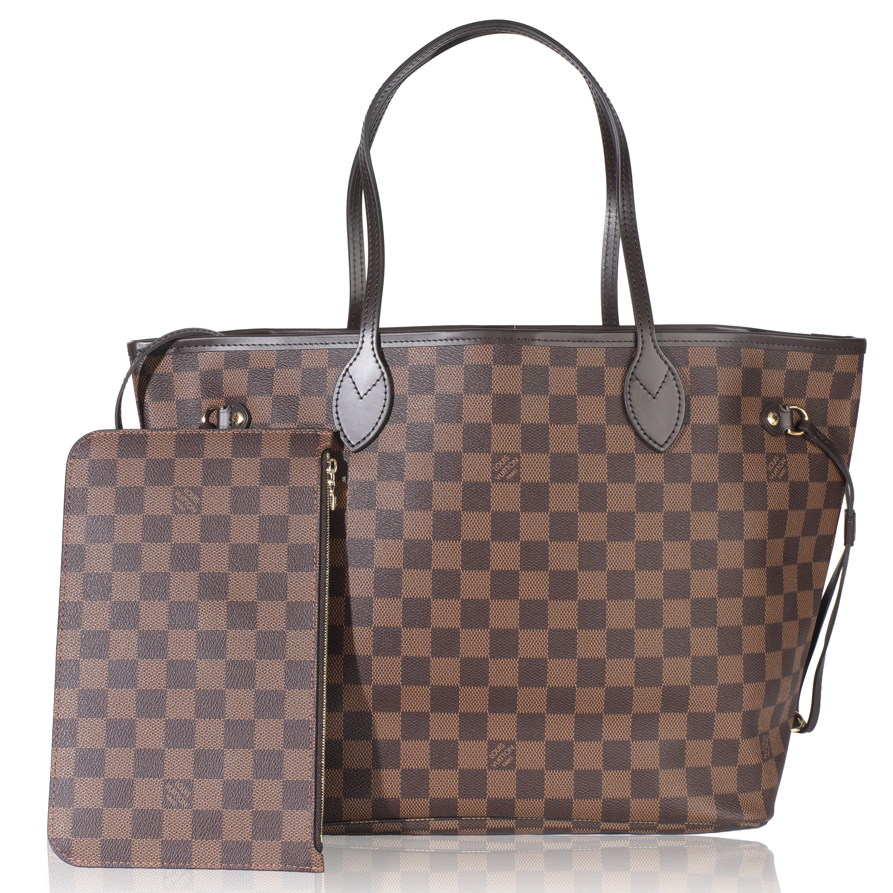 Damier Ebene Canvas Neverfull MM