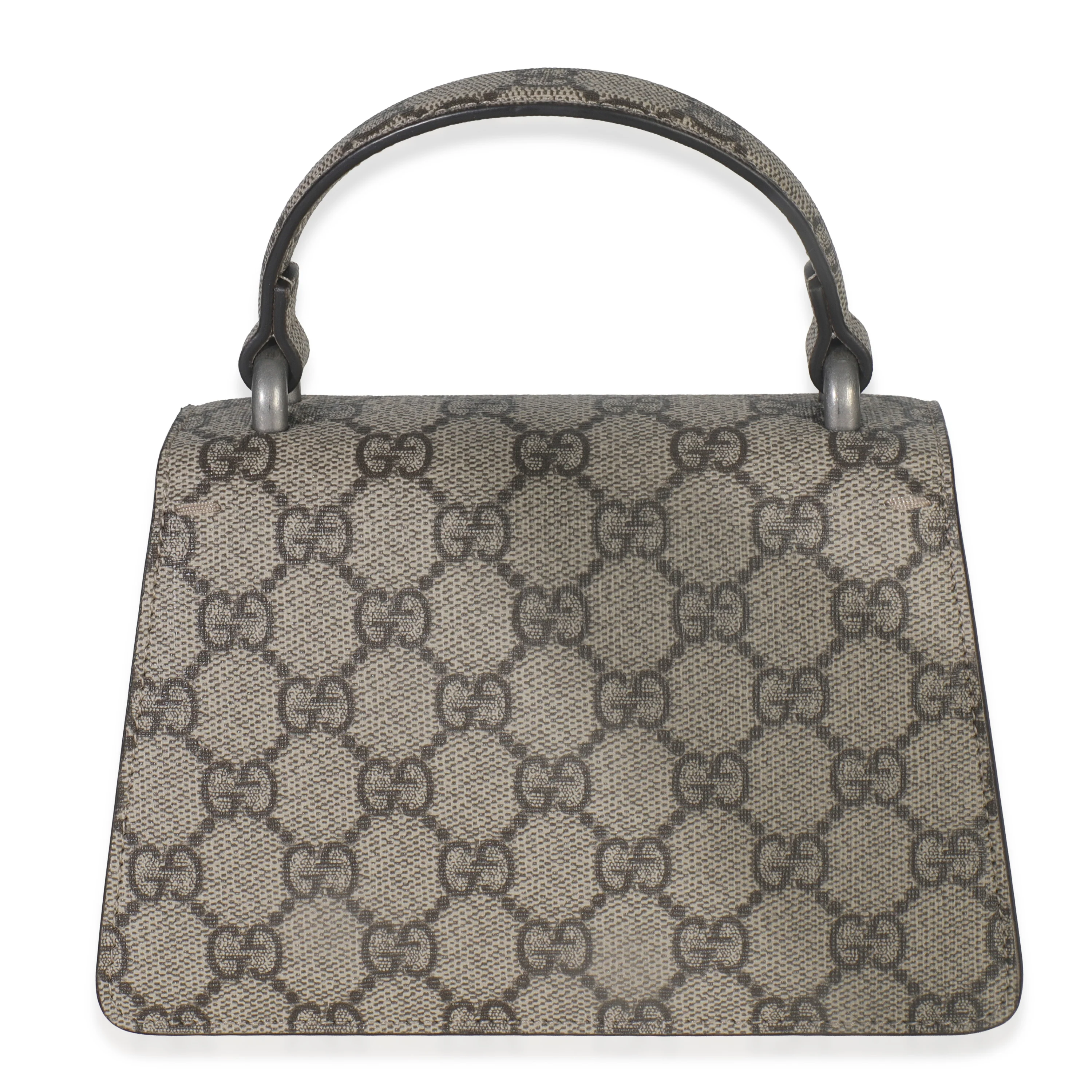 Beige GG Supreme Canvas Mini Dionysus Top Handle Bag - Image 4