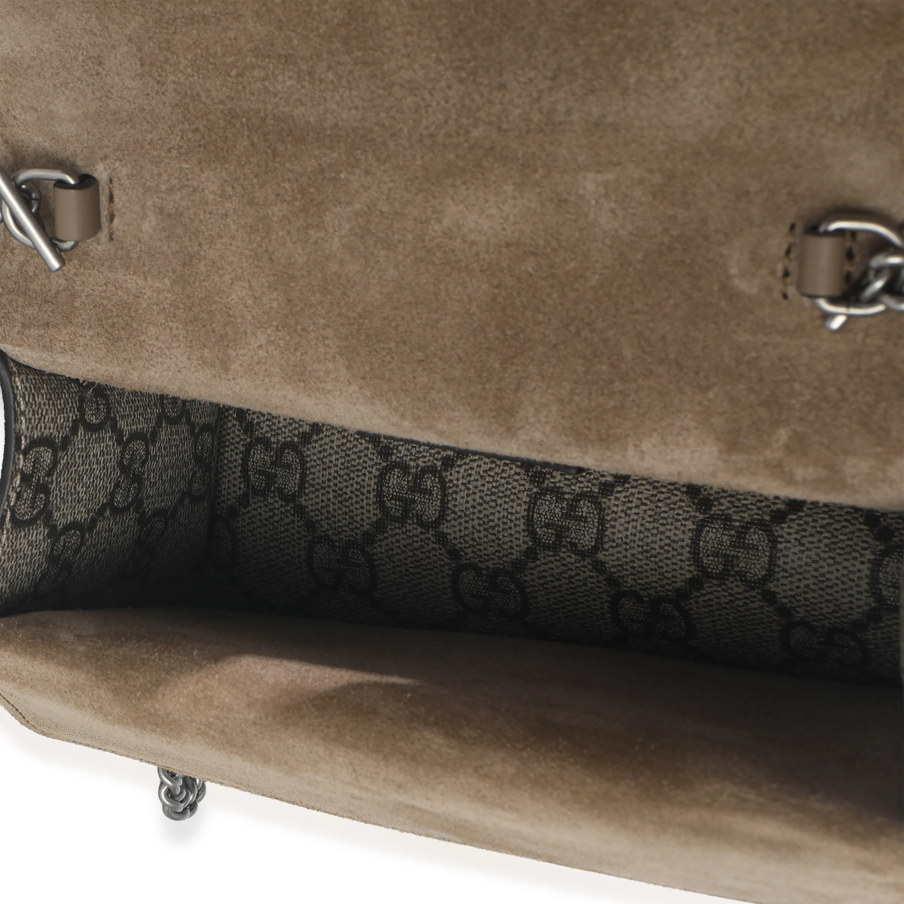 Beige GG Supreme Canvas Mini Dionysus Top Handle Bag - Image 9