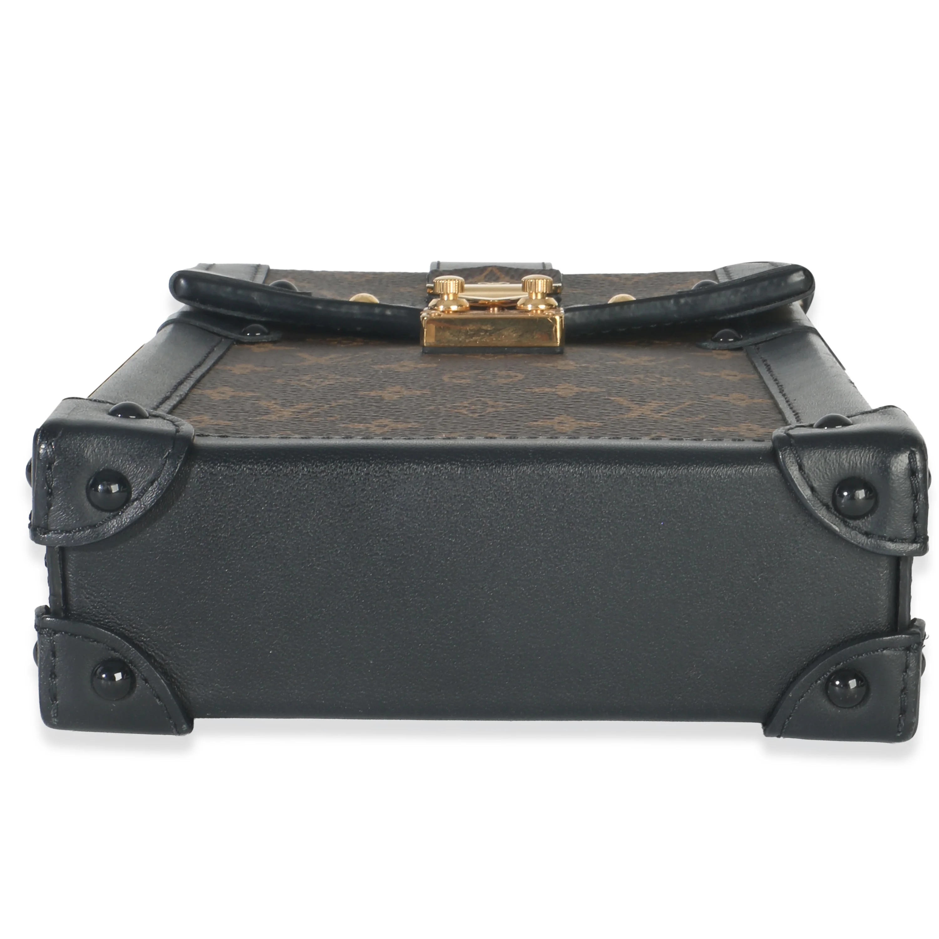 Black Monogram Canvas Verticale Trunk Pochette - Image 5