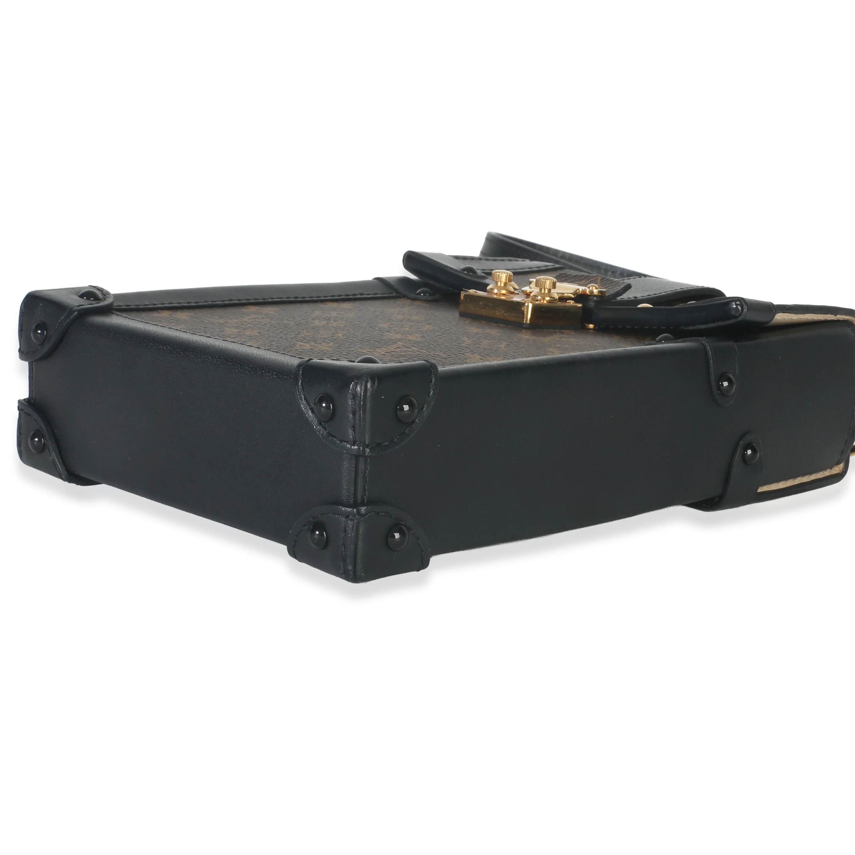 Black Monogram Canvas Verticale Trunk Pochette - Image 7