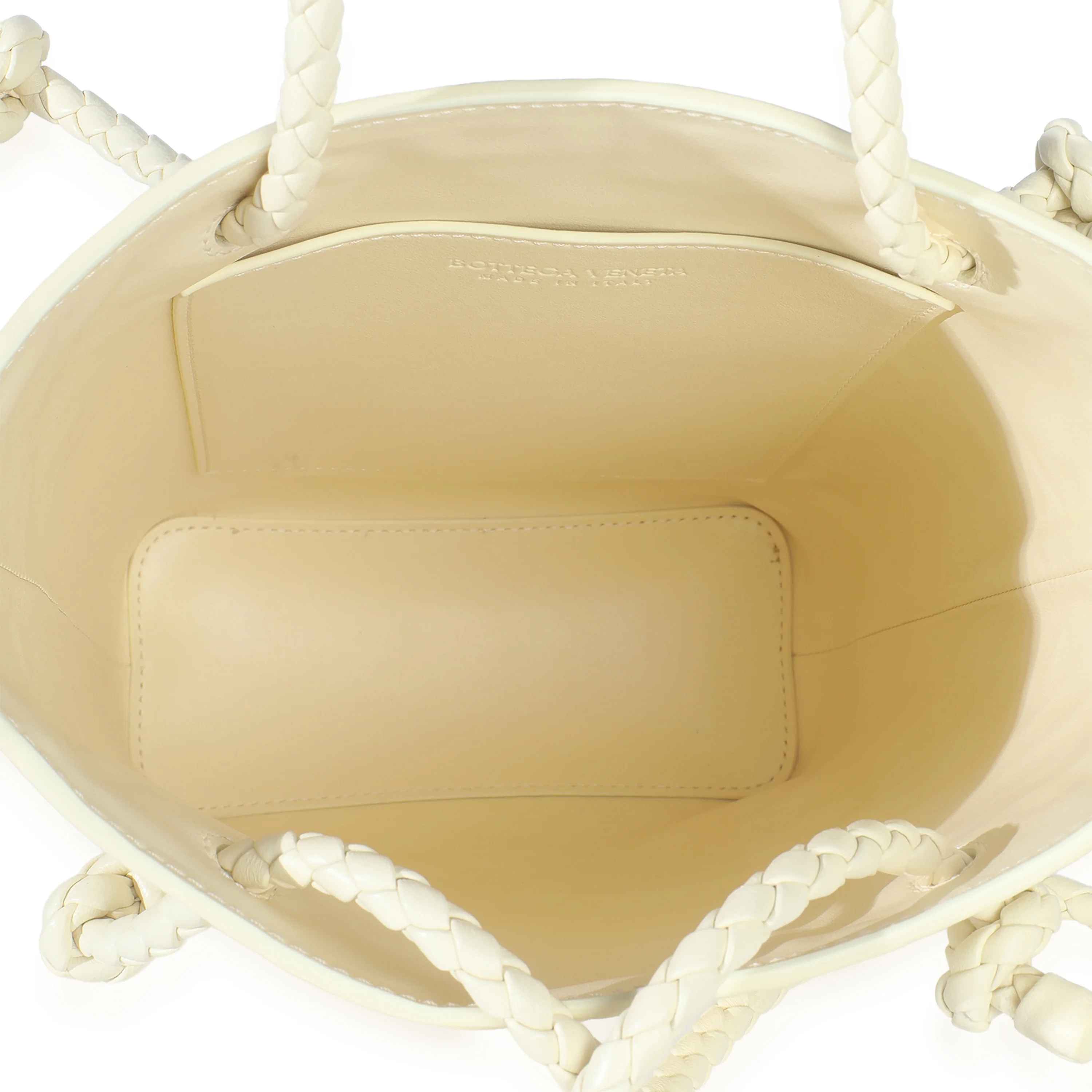 Camomile Nappa Intrecciato Vertical Tote - Image 7