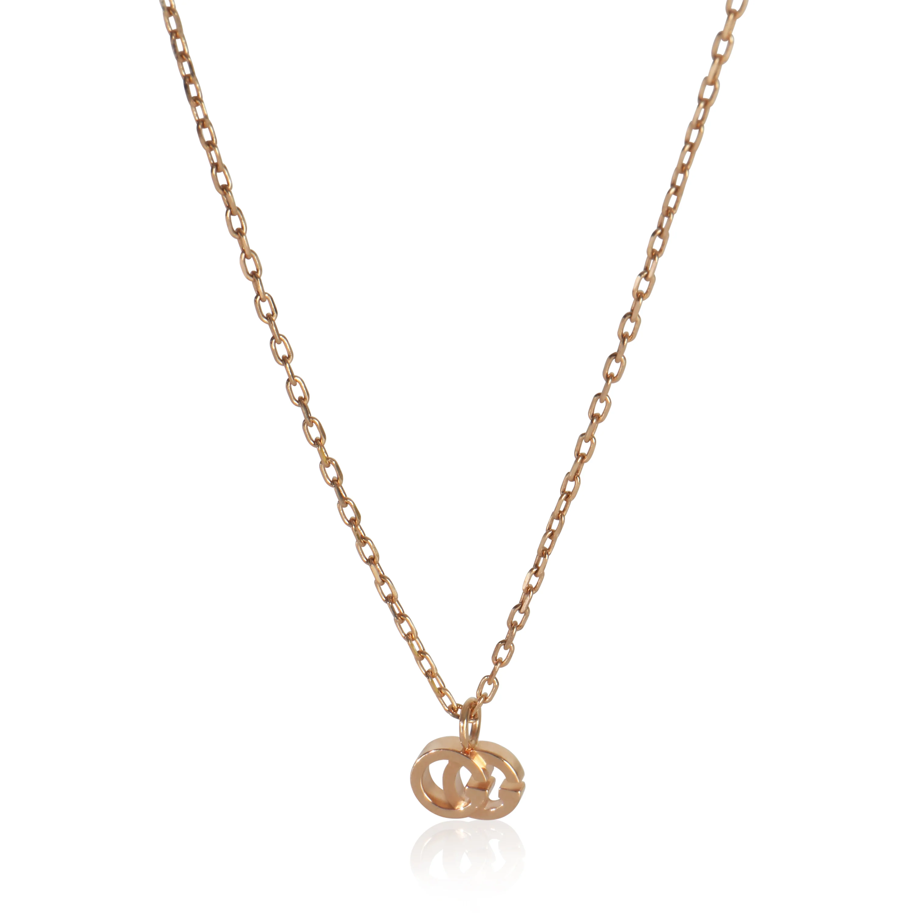 Rose Gold GG Marmont Necklace