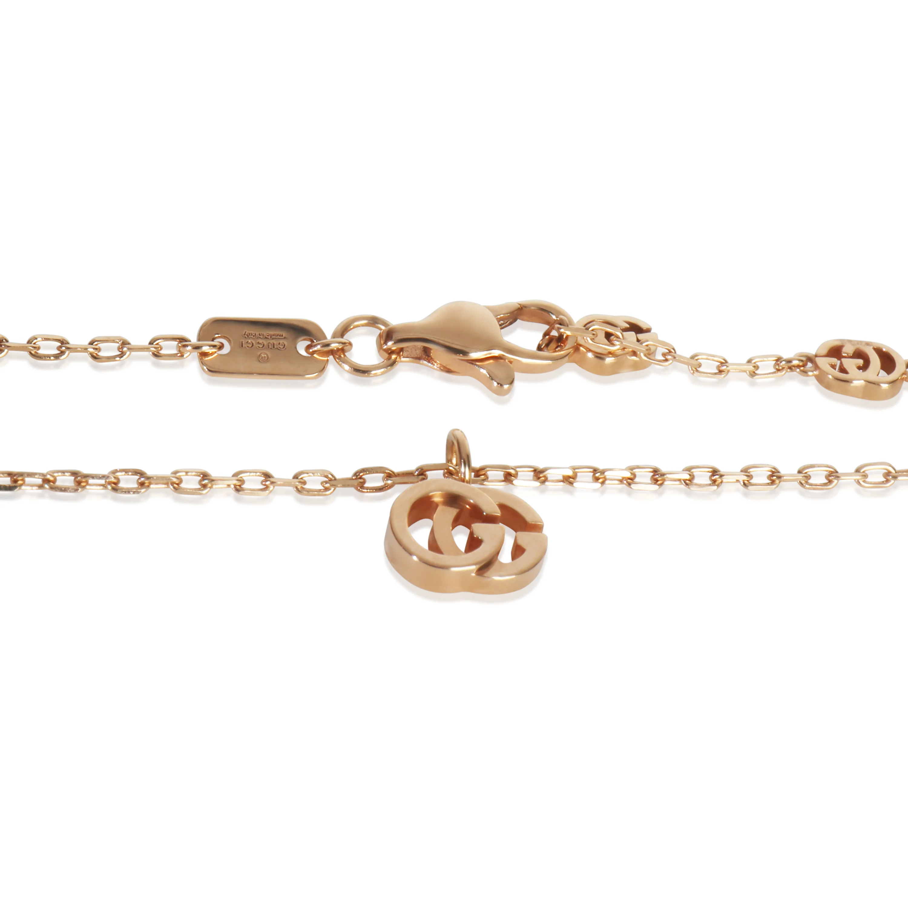 Rose Gold GG Marmont Necklace - Image 2