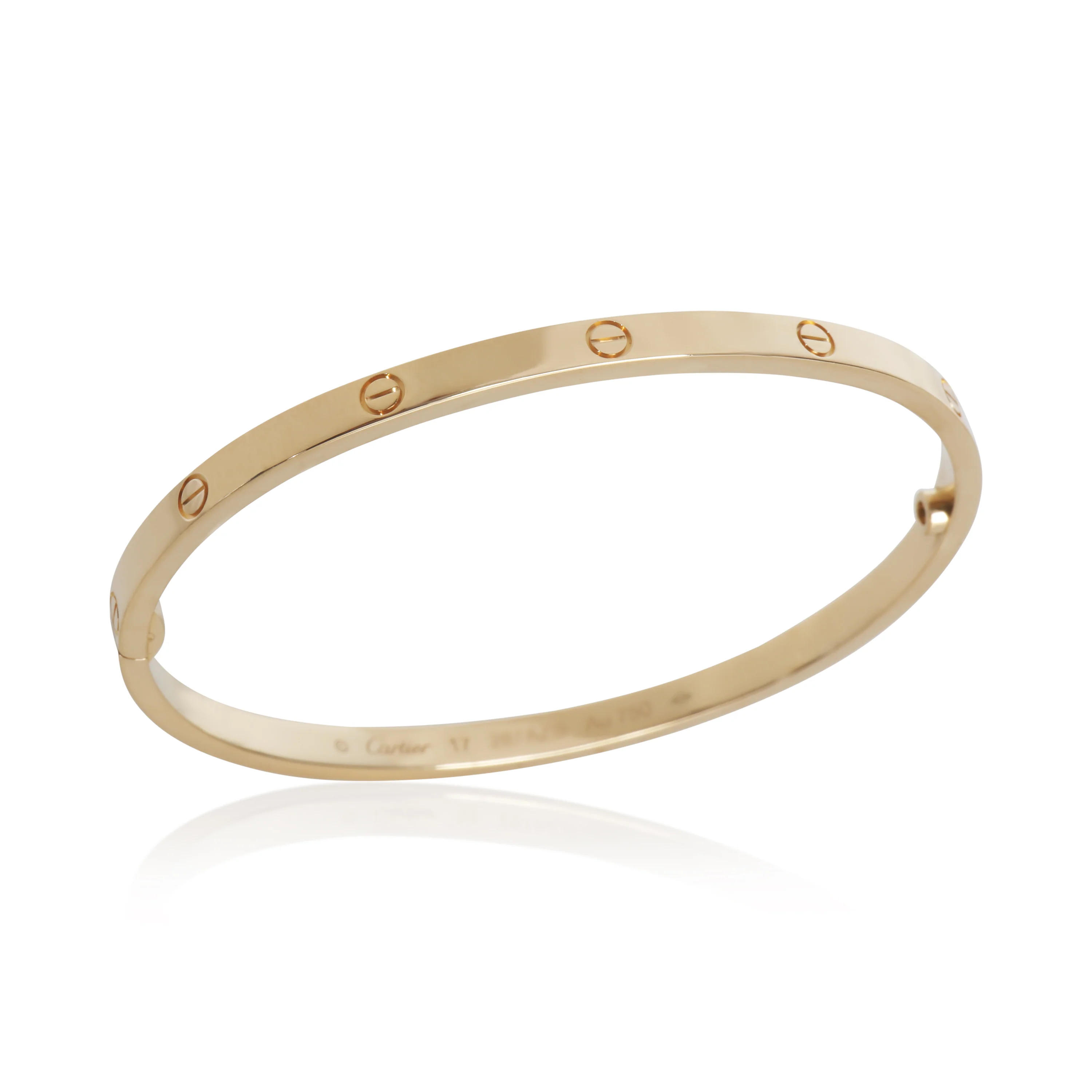 Yellow Gold  Small Model Love Bracelet - Image 6