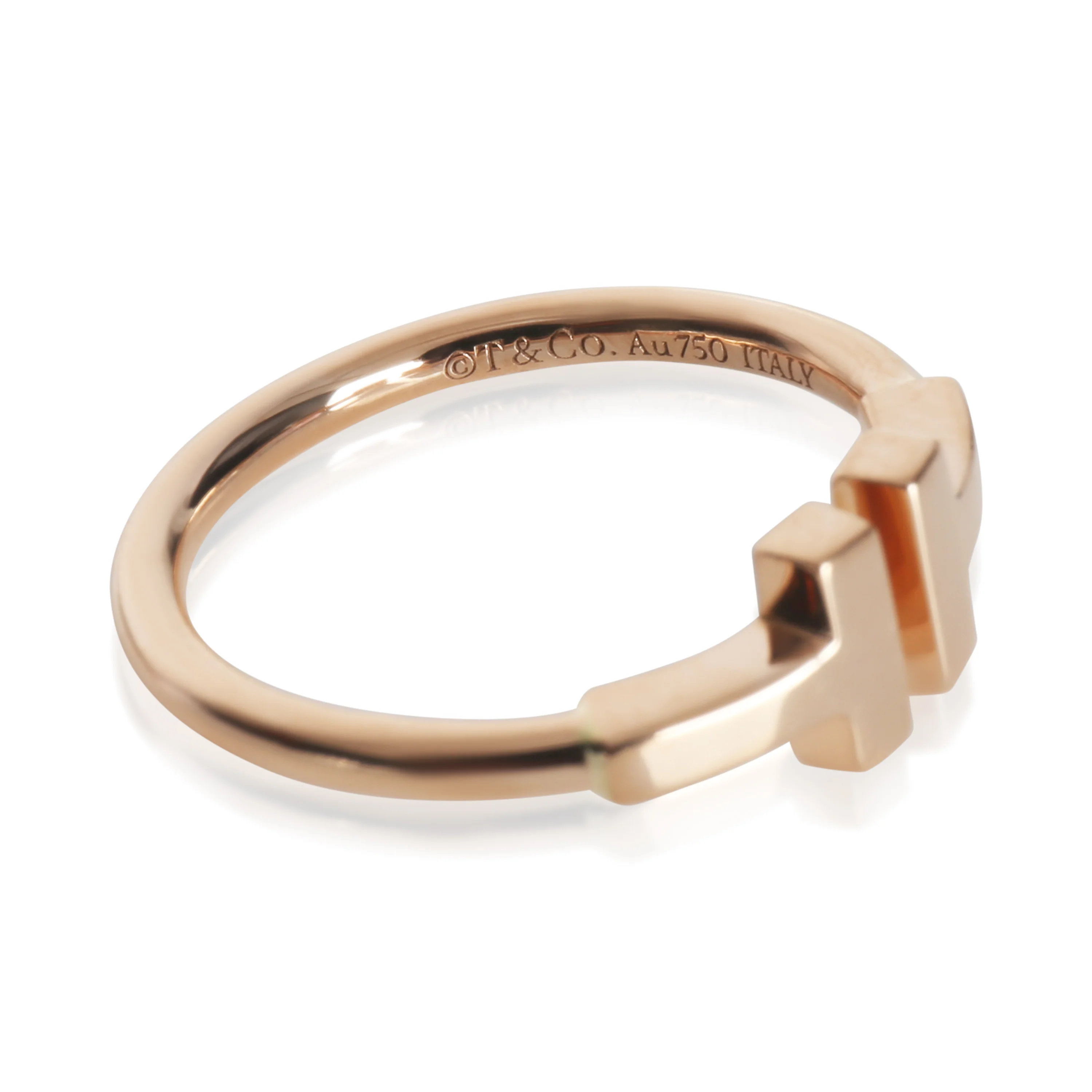 Rose Gold  Tiffany T Ring - Image 4