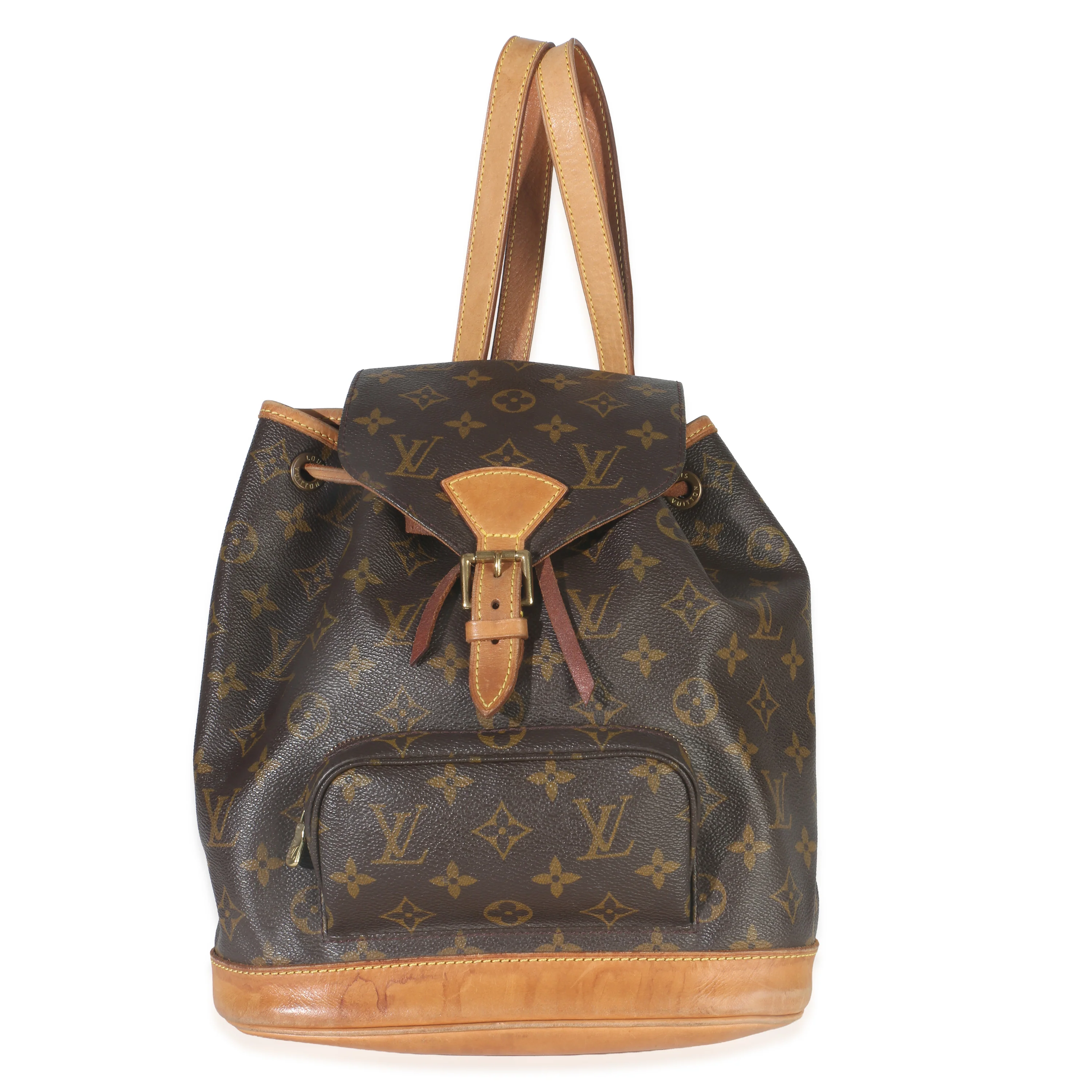 Vintage Monogram Canvas Montsouris MM Backpack