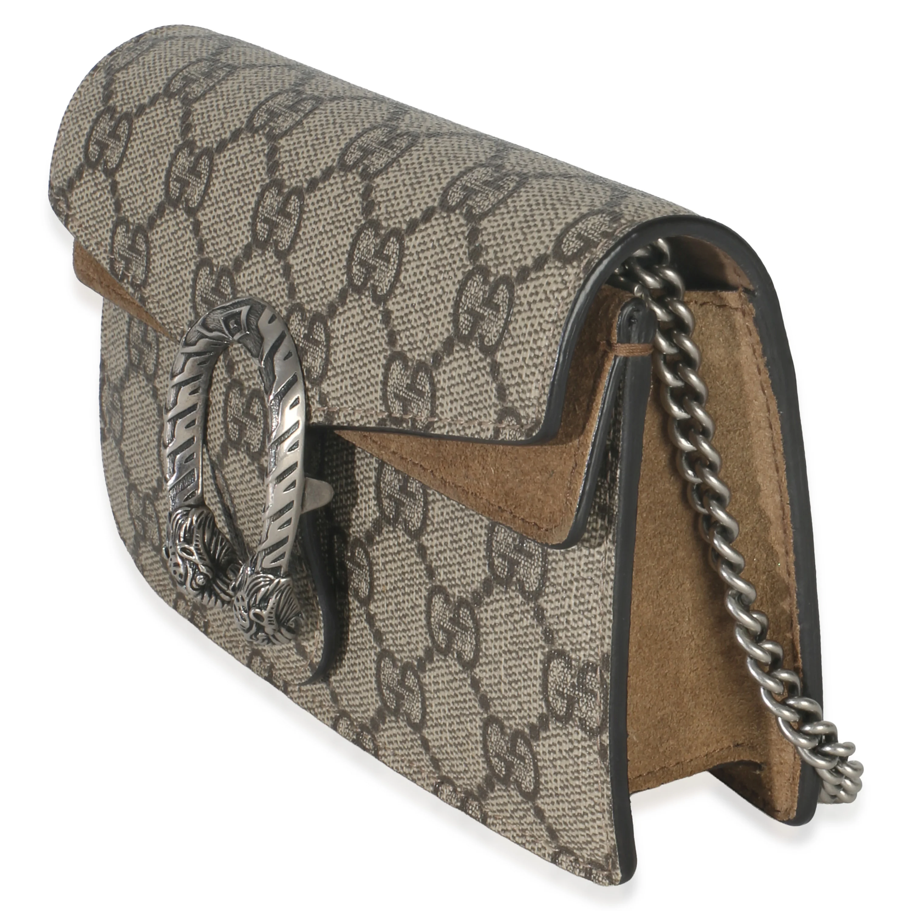Beige GG Supreme Canvas Super Mini Dionysus - Image 2
