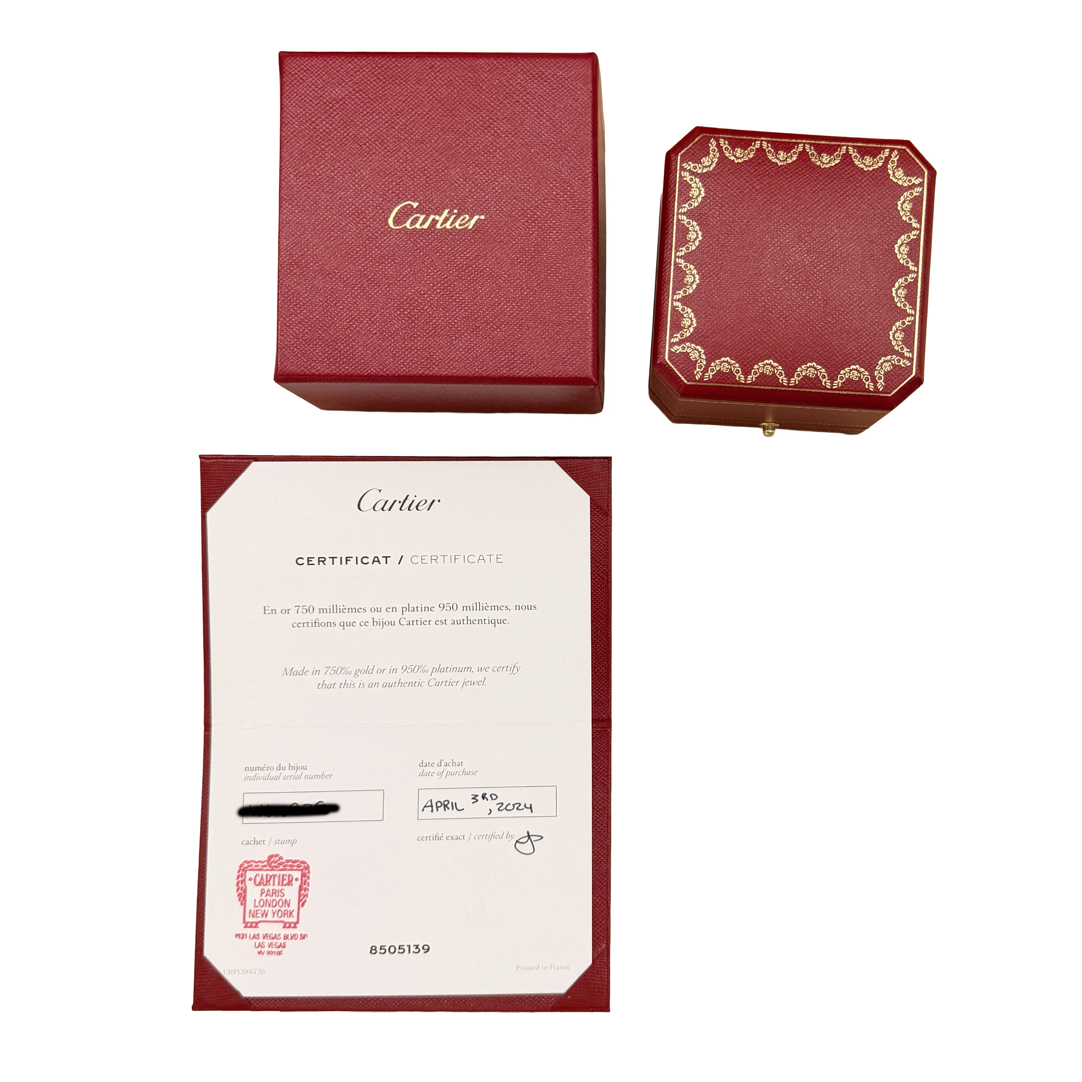 Yellow Gold Small Model Love Ring - Image 5