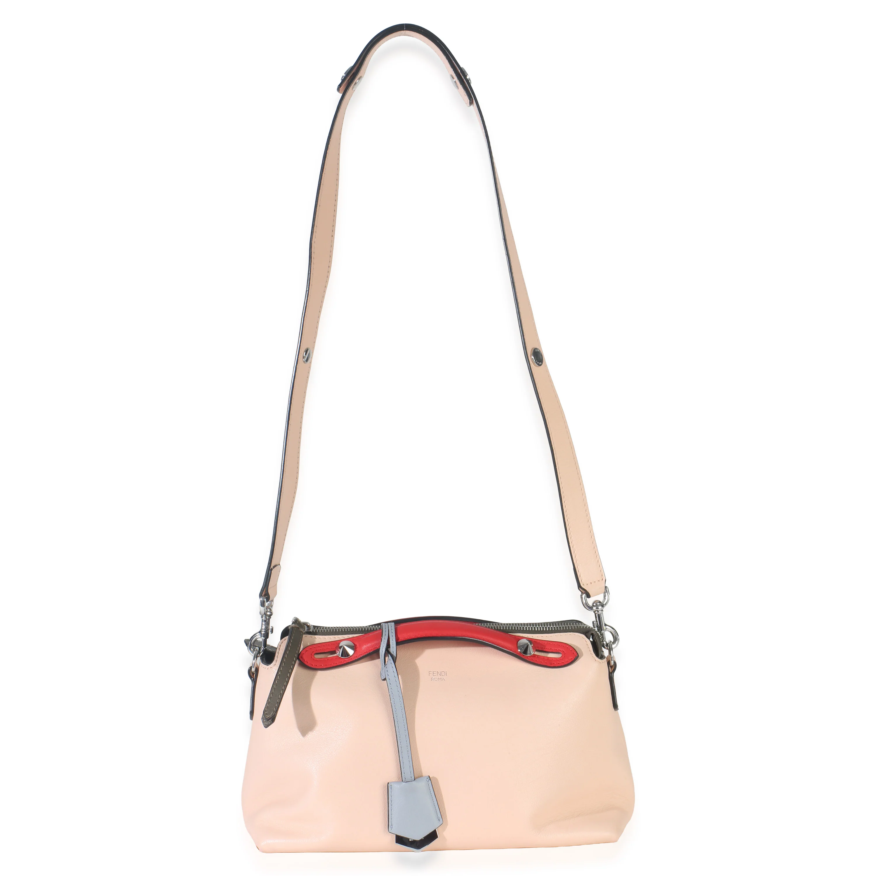 Multicolor Calfskin Mini By The Way Satchel - Image 8