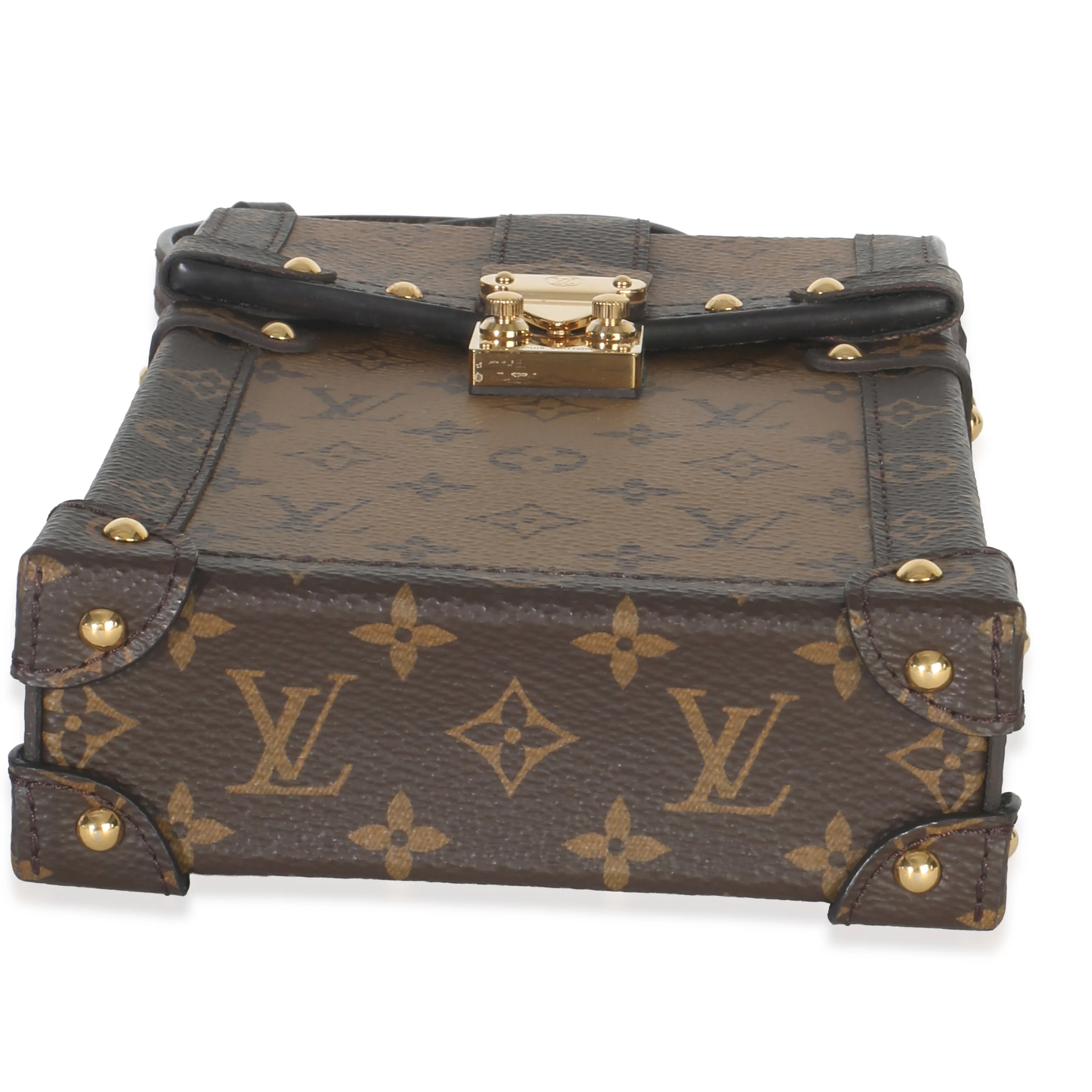 Monogram Reverse Canvas Vertical Trunk Pochette - Image 5