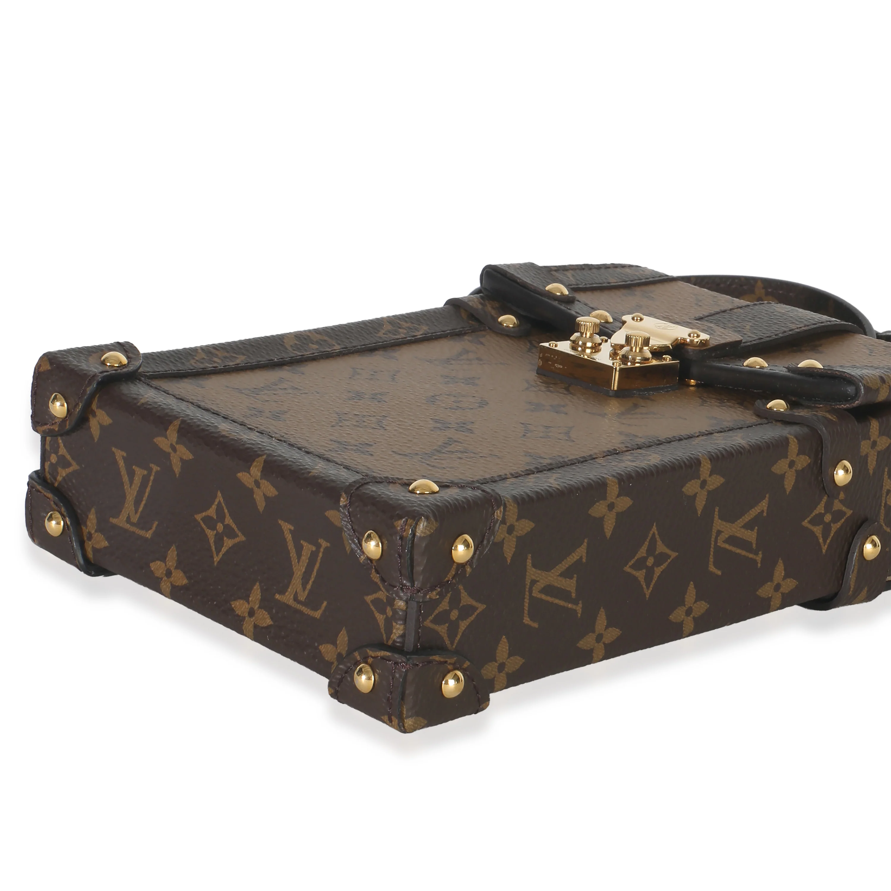 Monogram Reverse Canvas Vertical Trunk Pochette - Image 6
