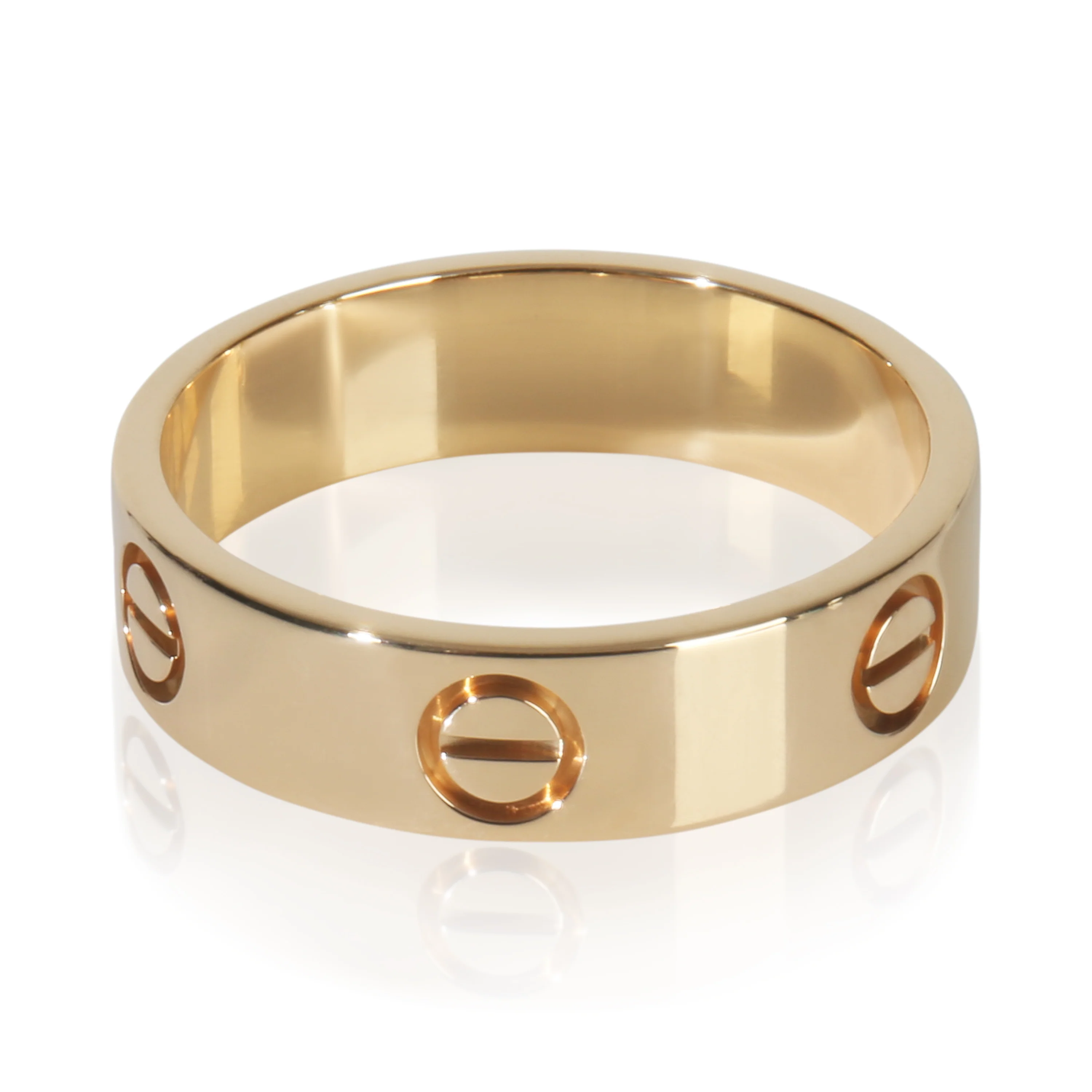 Yellow Gold  Love Ring - Image 3