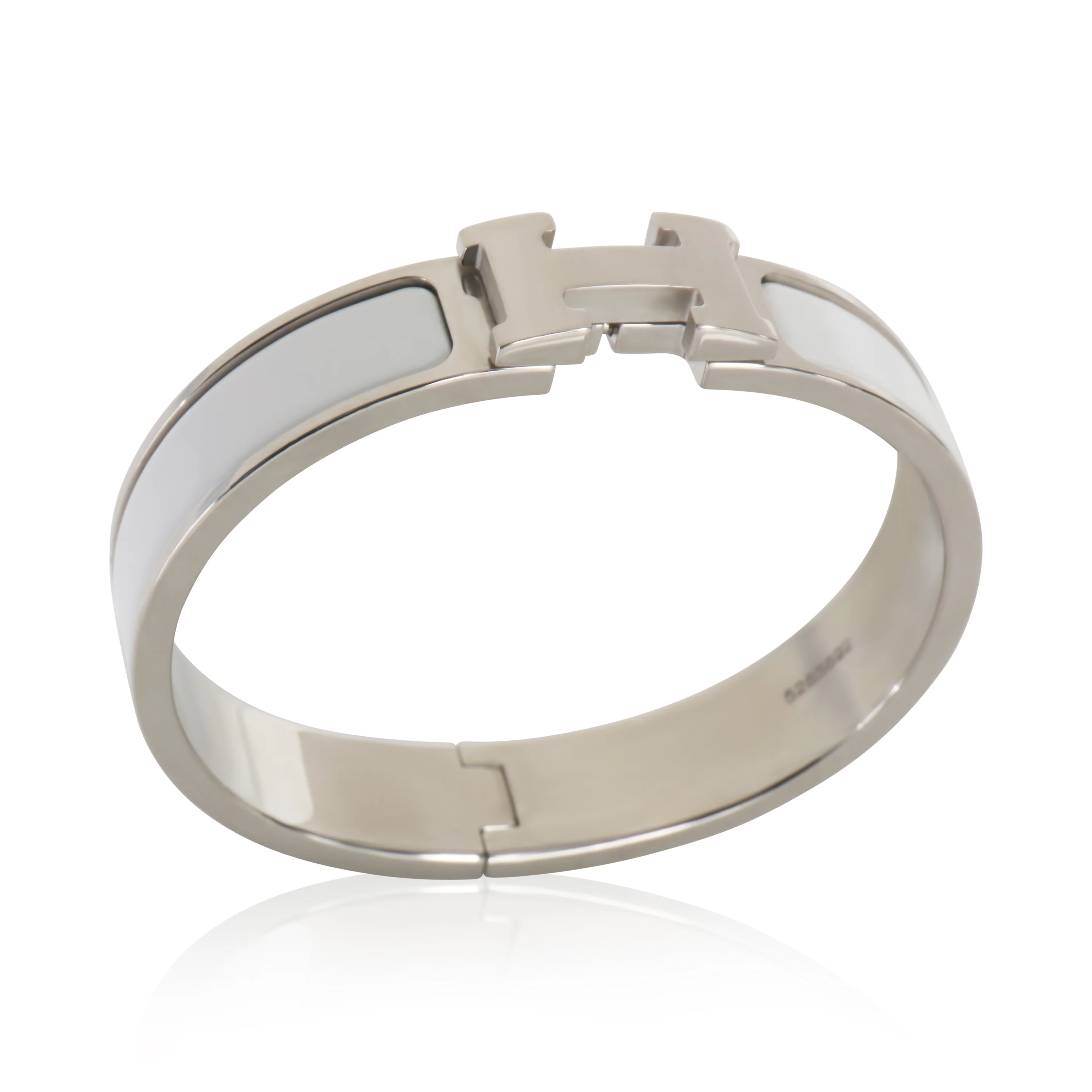 Clic H In Blanc Bracelet - Image 4