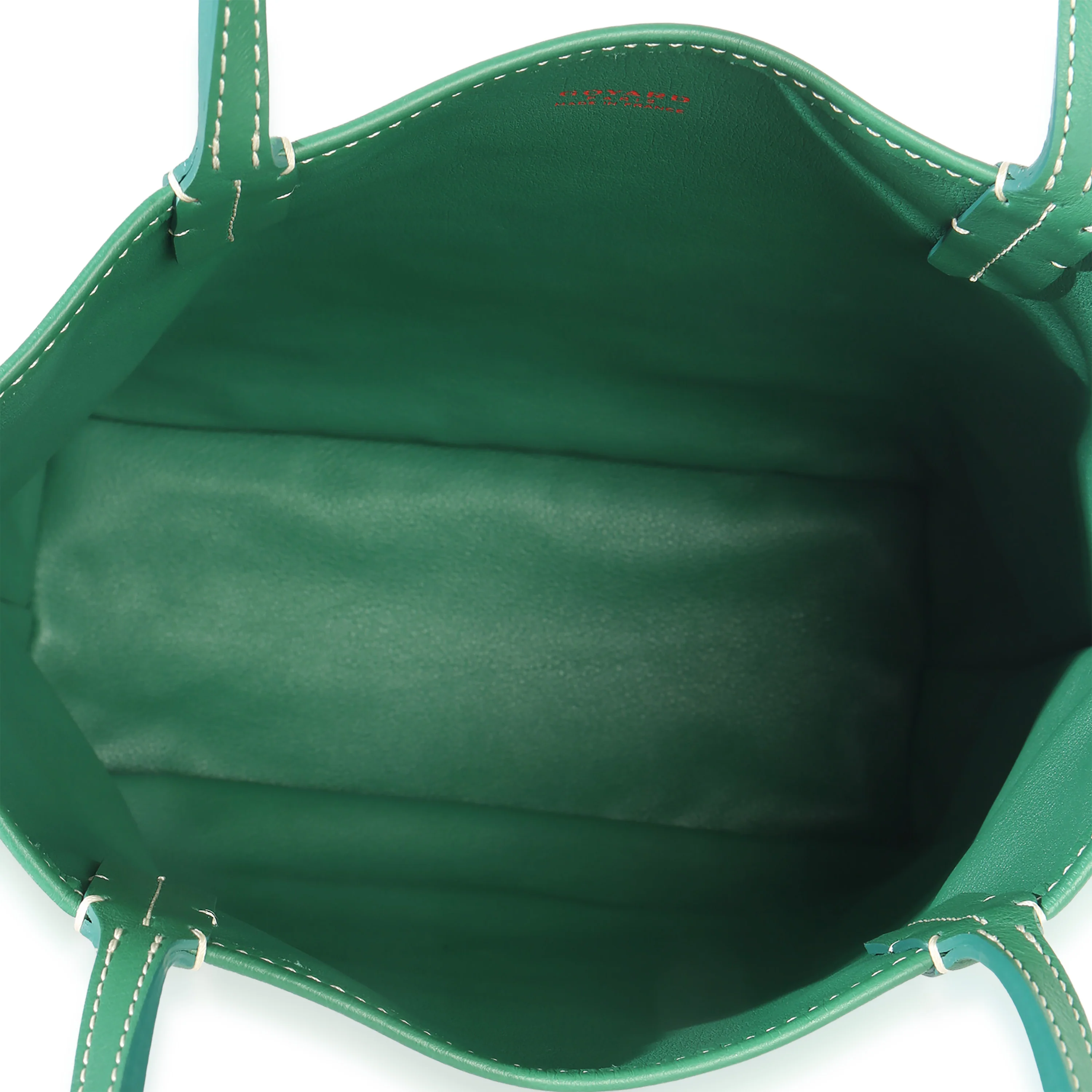 Green Goyardine Canvas Mini Anjou - Image 8