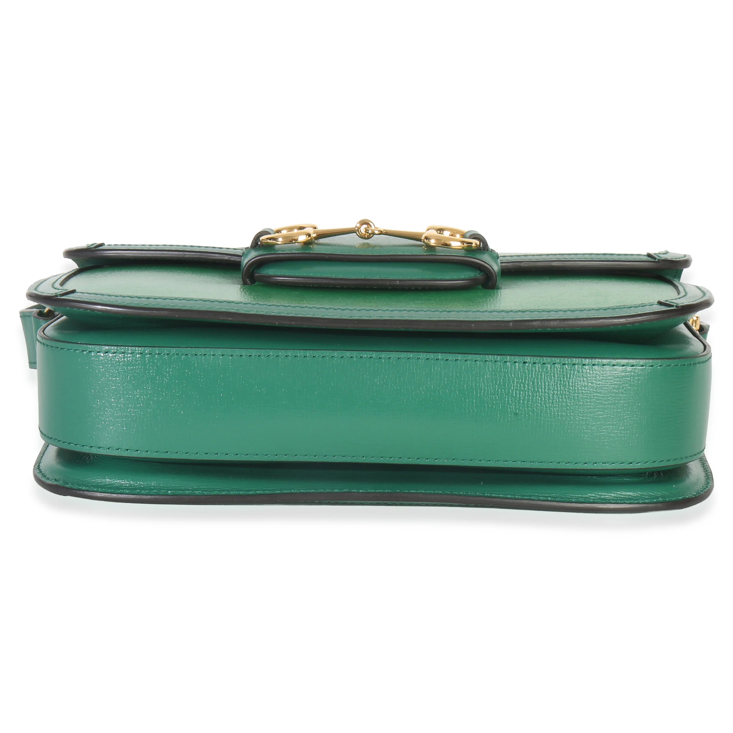 Emerald Green Azalea Calfskin Horsebit 1955 Shoulder Bag - Image 5