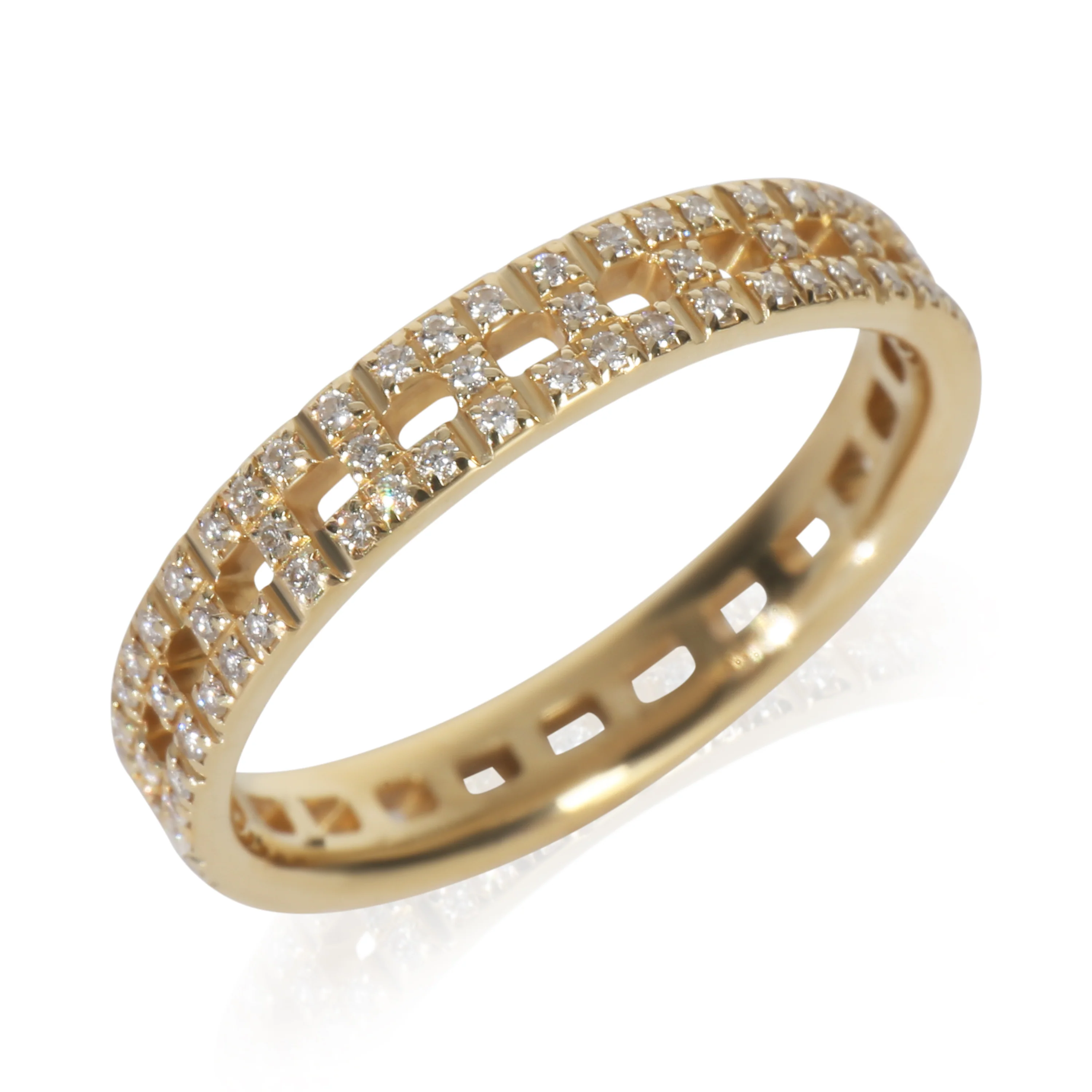 Yellow Gold  Tiffany T True Narrow Ring - Image 3