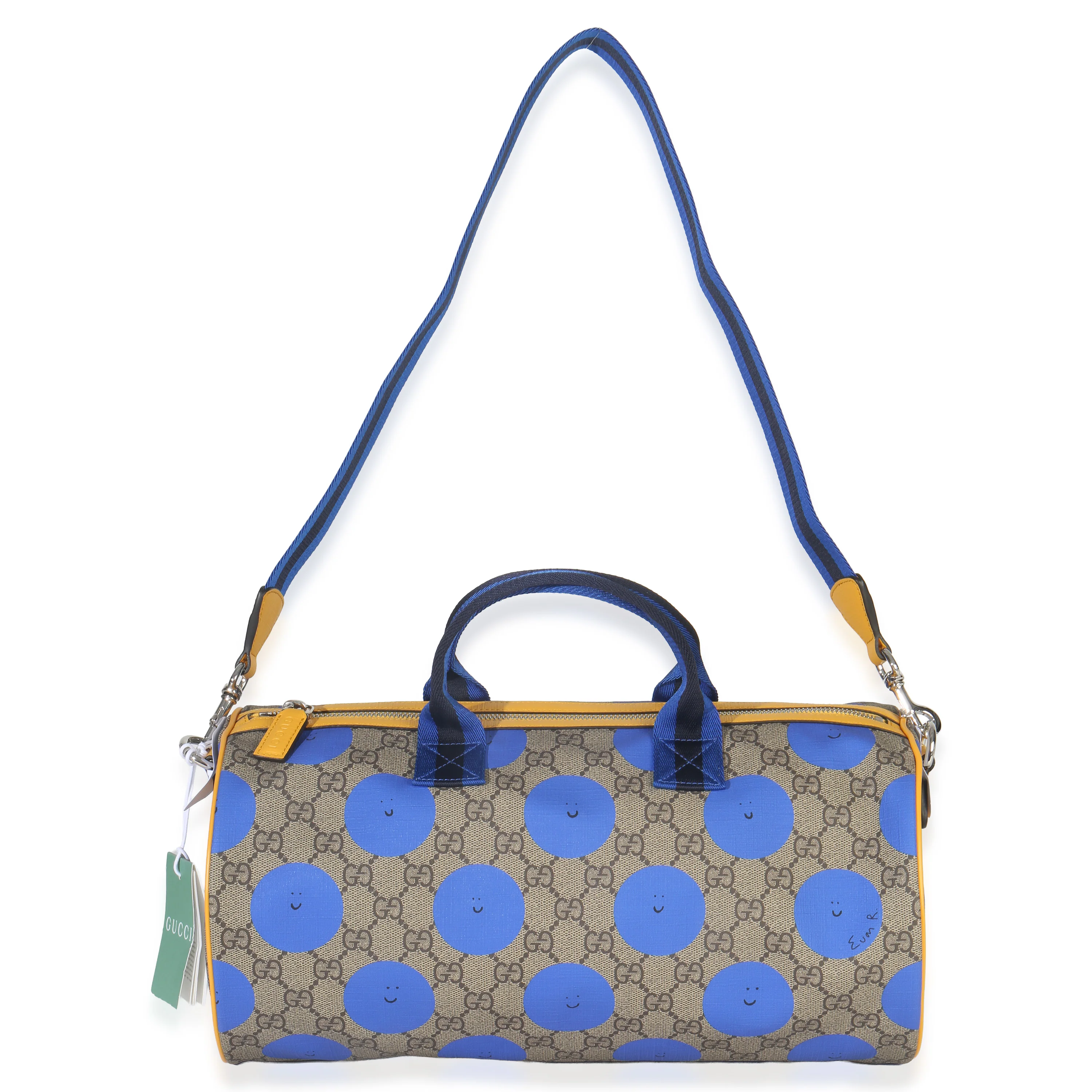 x Euan Roberts Blue Dot GG Supreme Canvas Weekender - Image 8