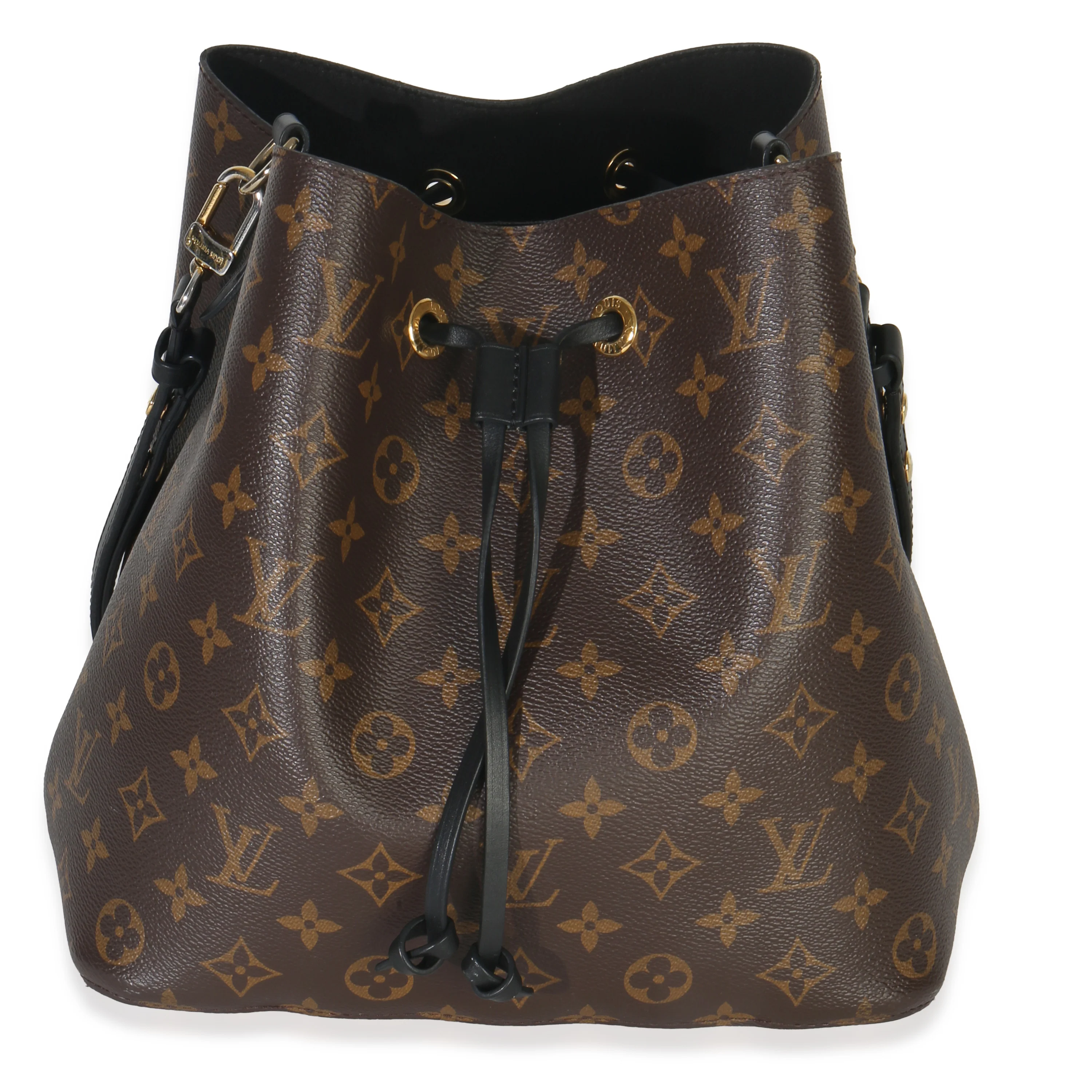 Black Monogram Canvas Neonoe MM