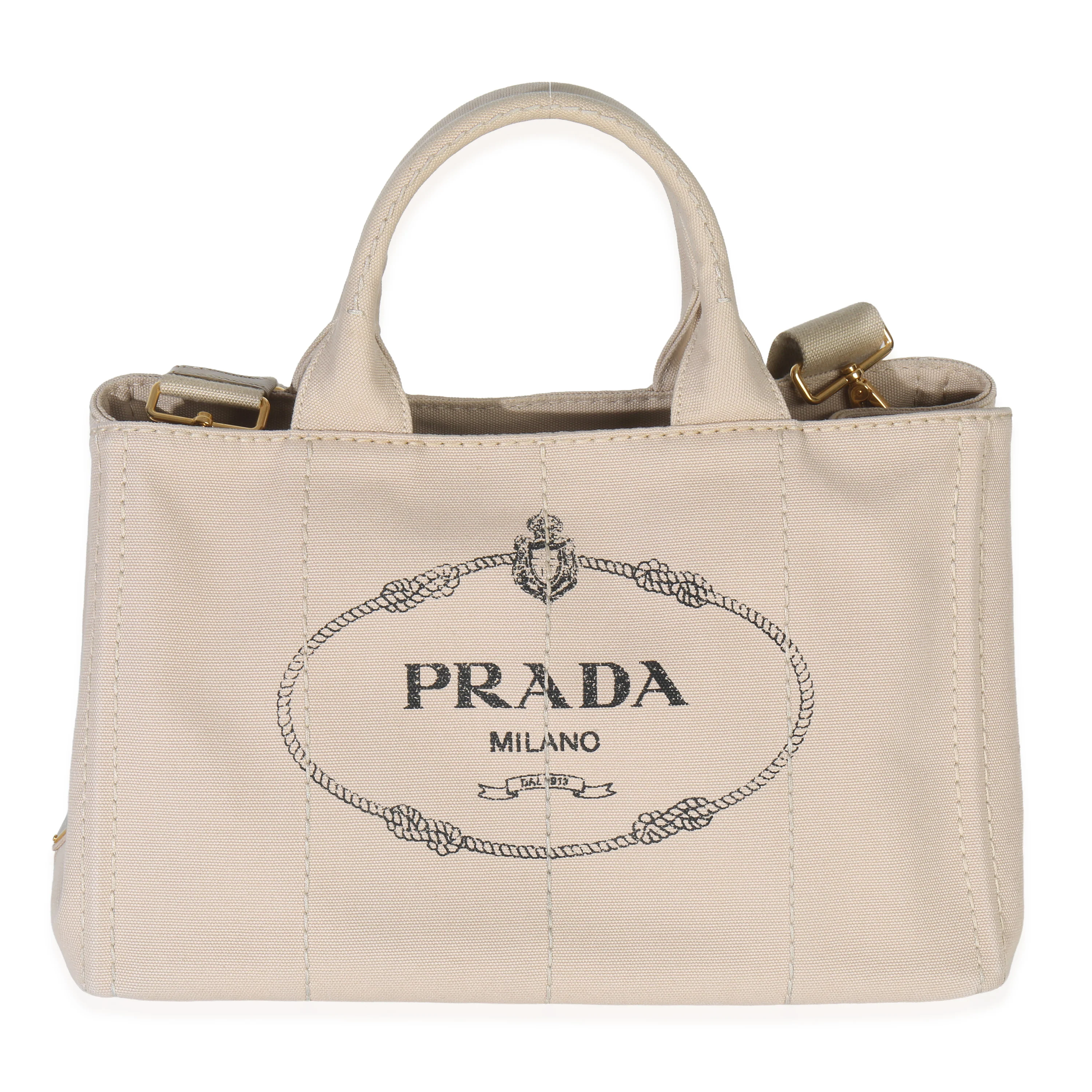 Black Canvas Logo Medium Canapa Tote