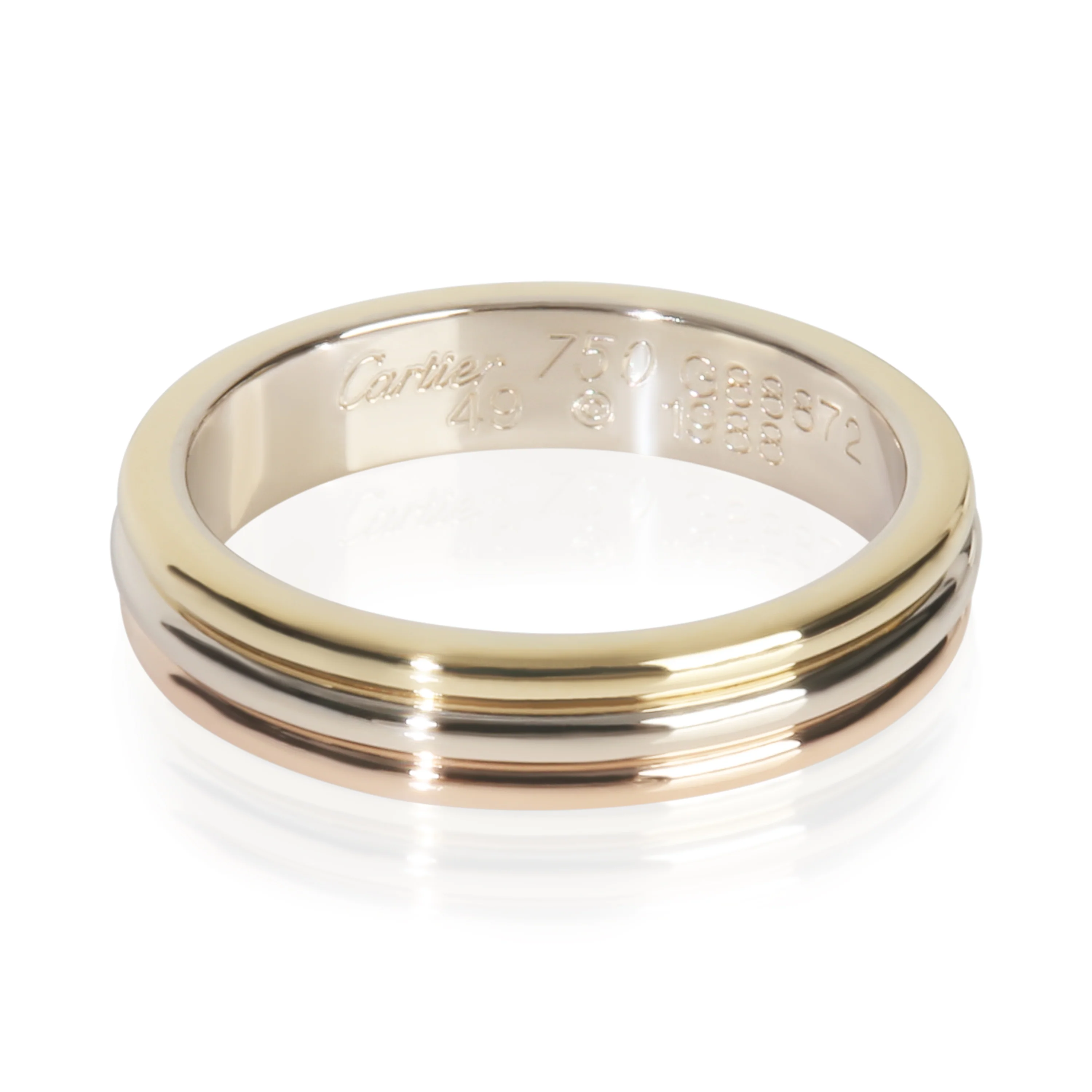 3-Tone Gold Vintage Vendome Louis Cartier Band