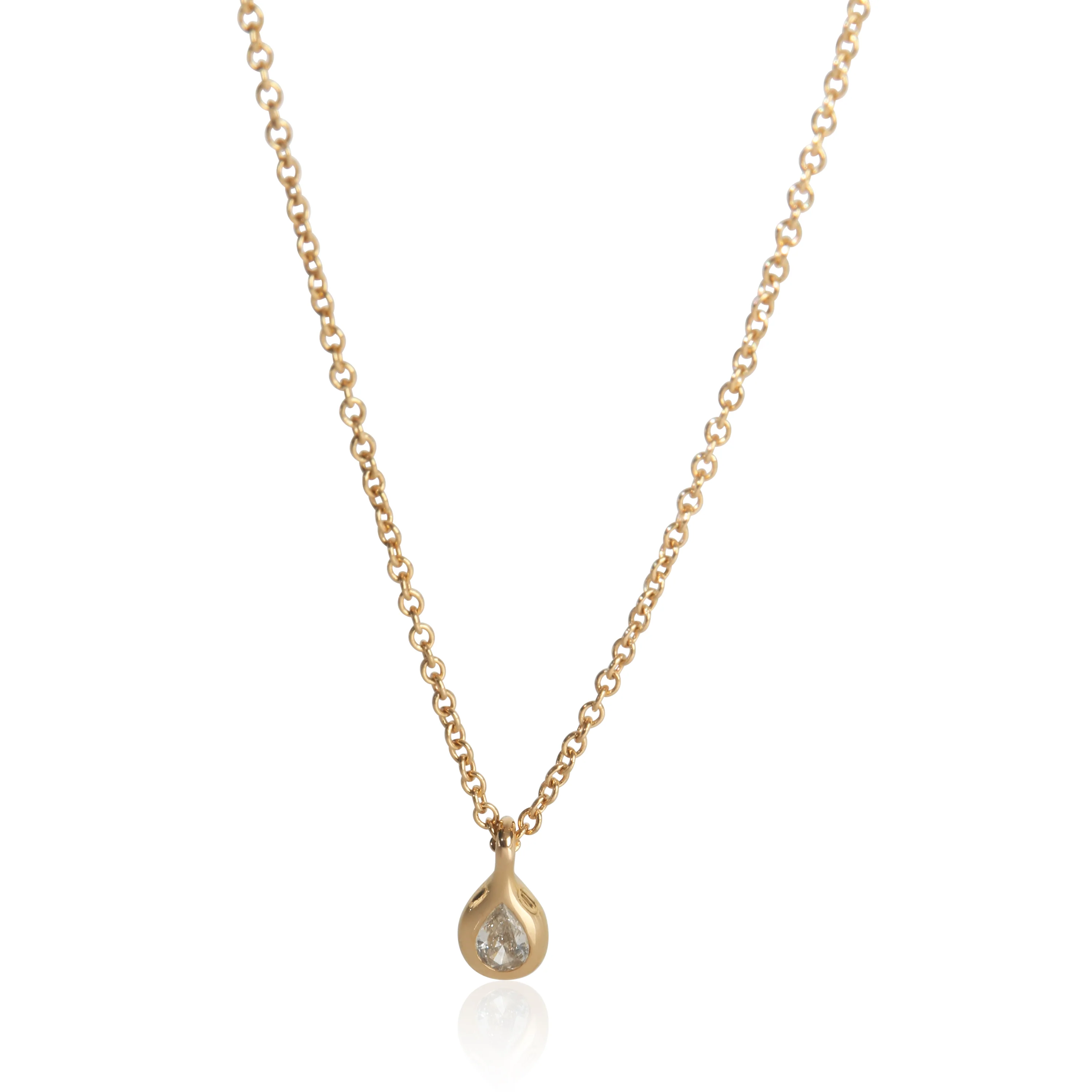 Rose Gold Diamond Diamond By Yard Pendant