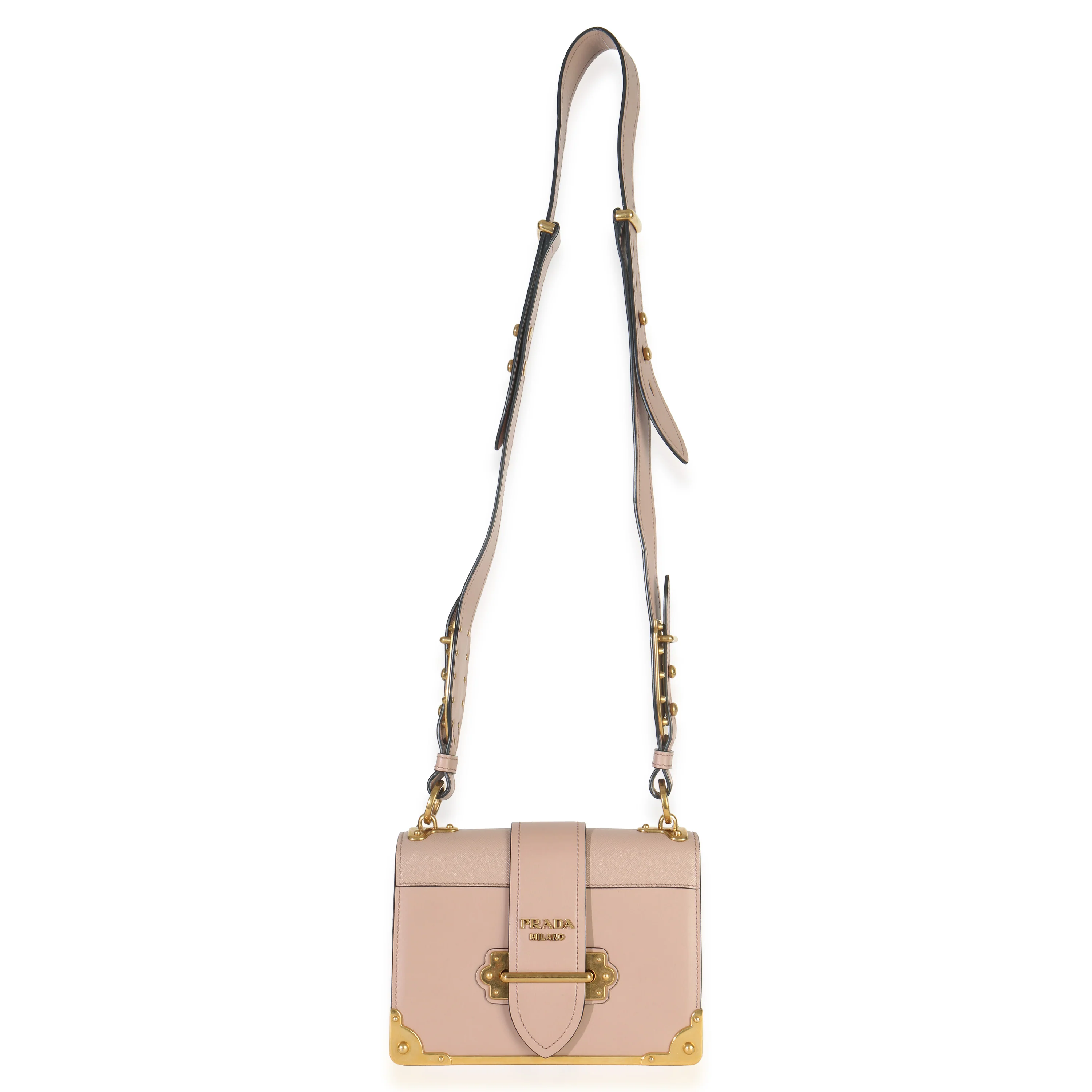 Cammeo City Calfskin Saffiano Cahier Bag - Image 8