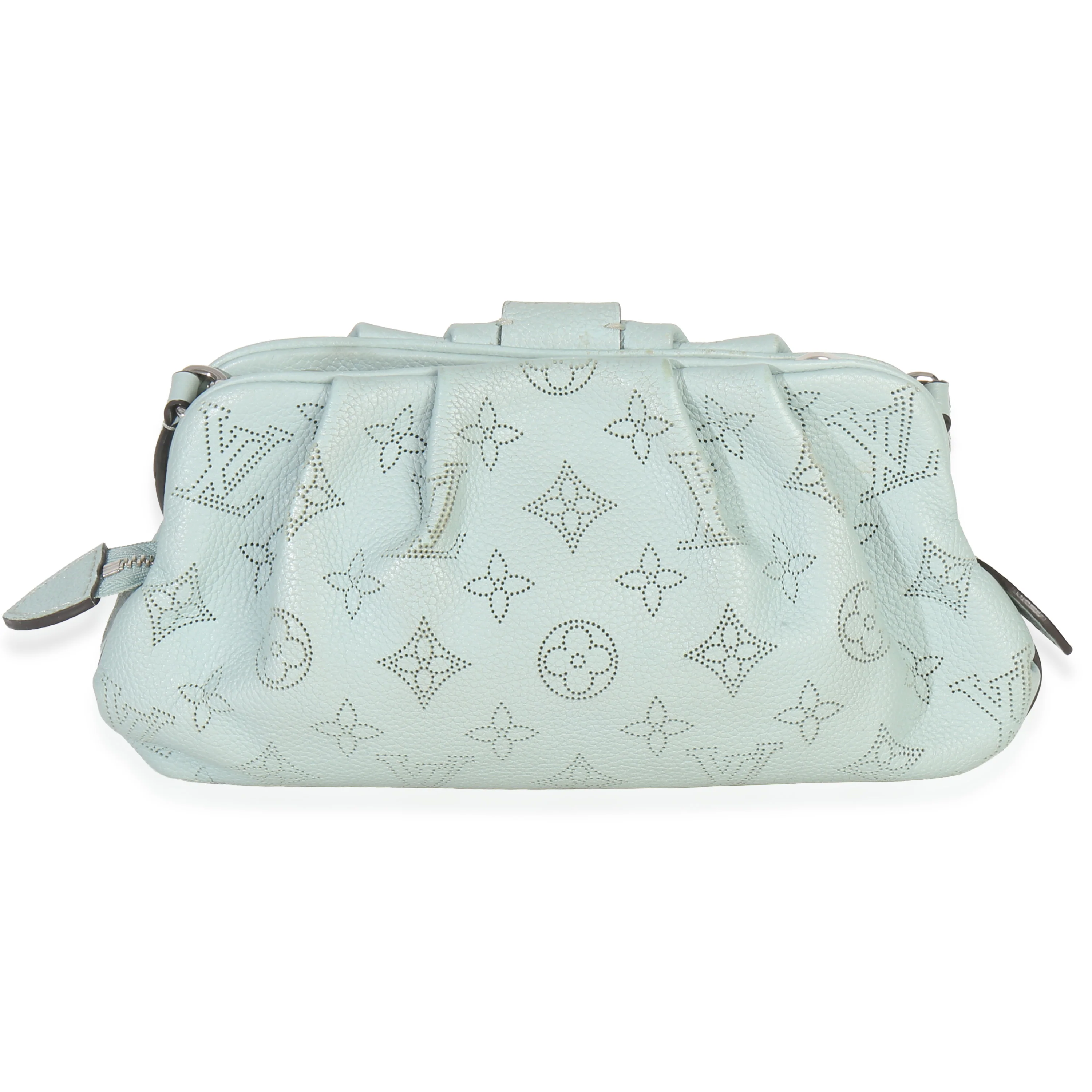 Vert Lagon Monogram Mahina Scala Mini Pouch