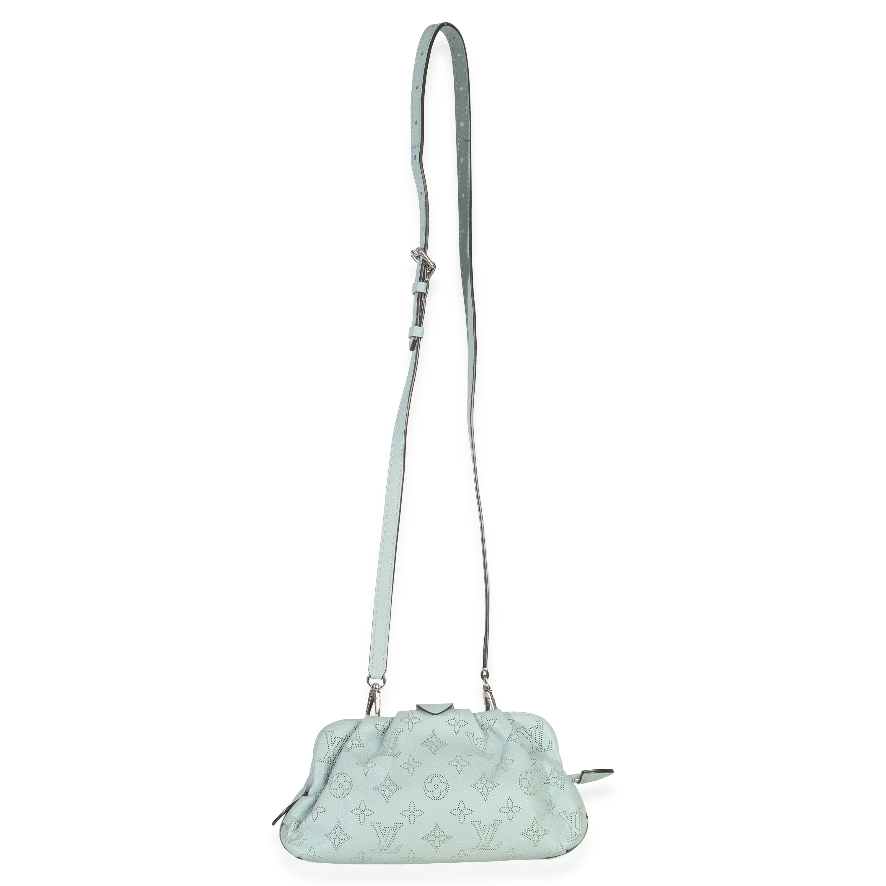 Vert Lagon Monogram Mahina Scala Mini Pouch - Image 8