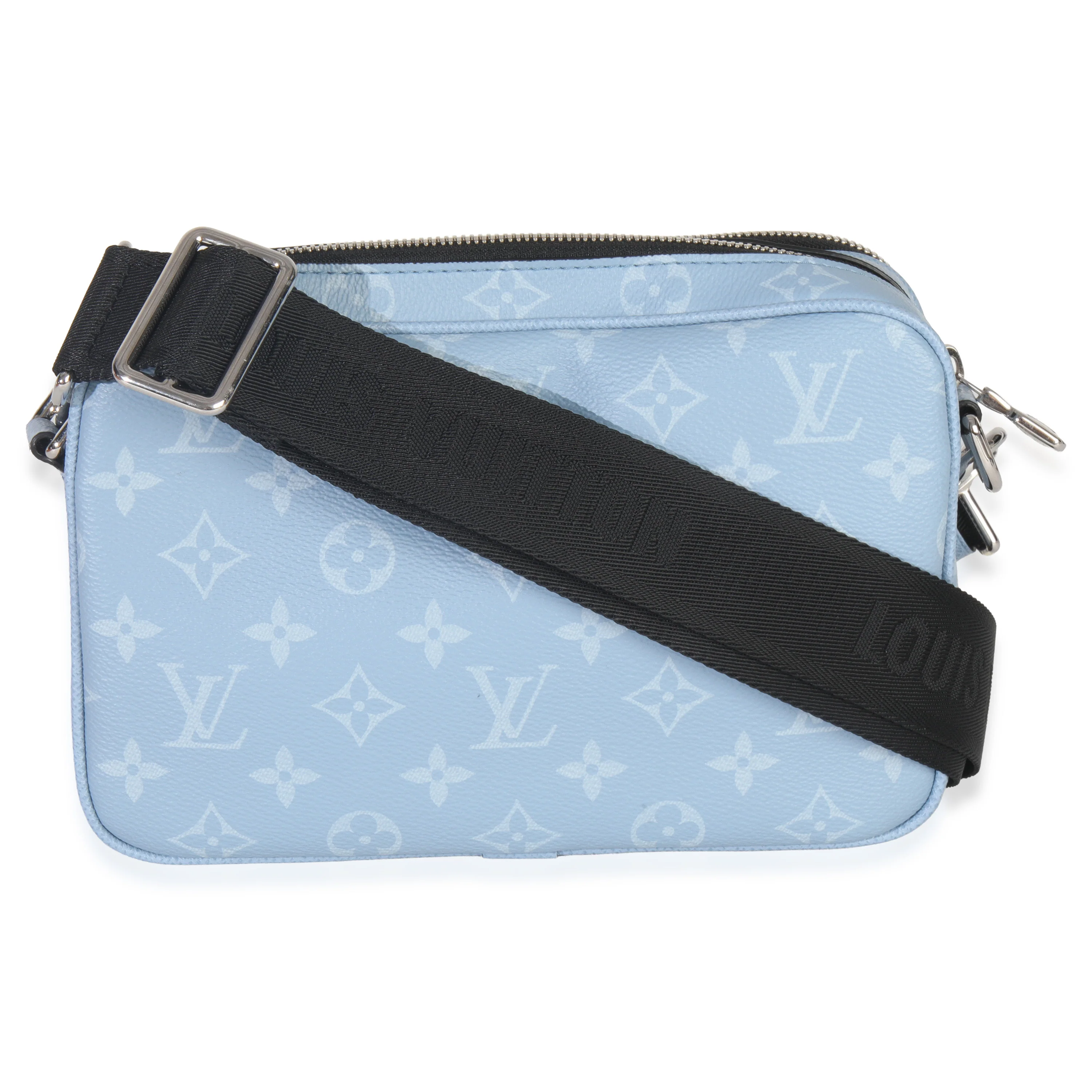 Sky Blue Monogram Taigarama Alpha Messenger - Image 4