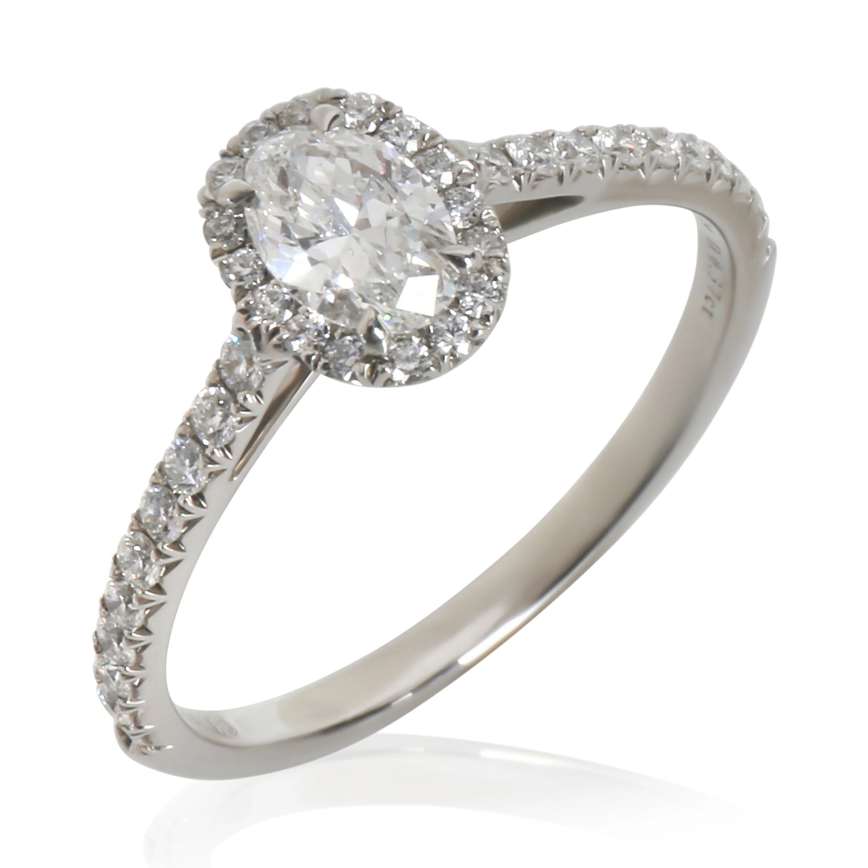 0.37 ct Oval Diamond Soleste Engagement Ring - Image 4