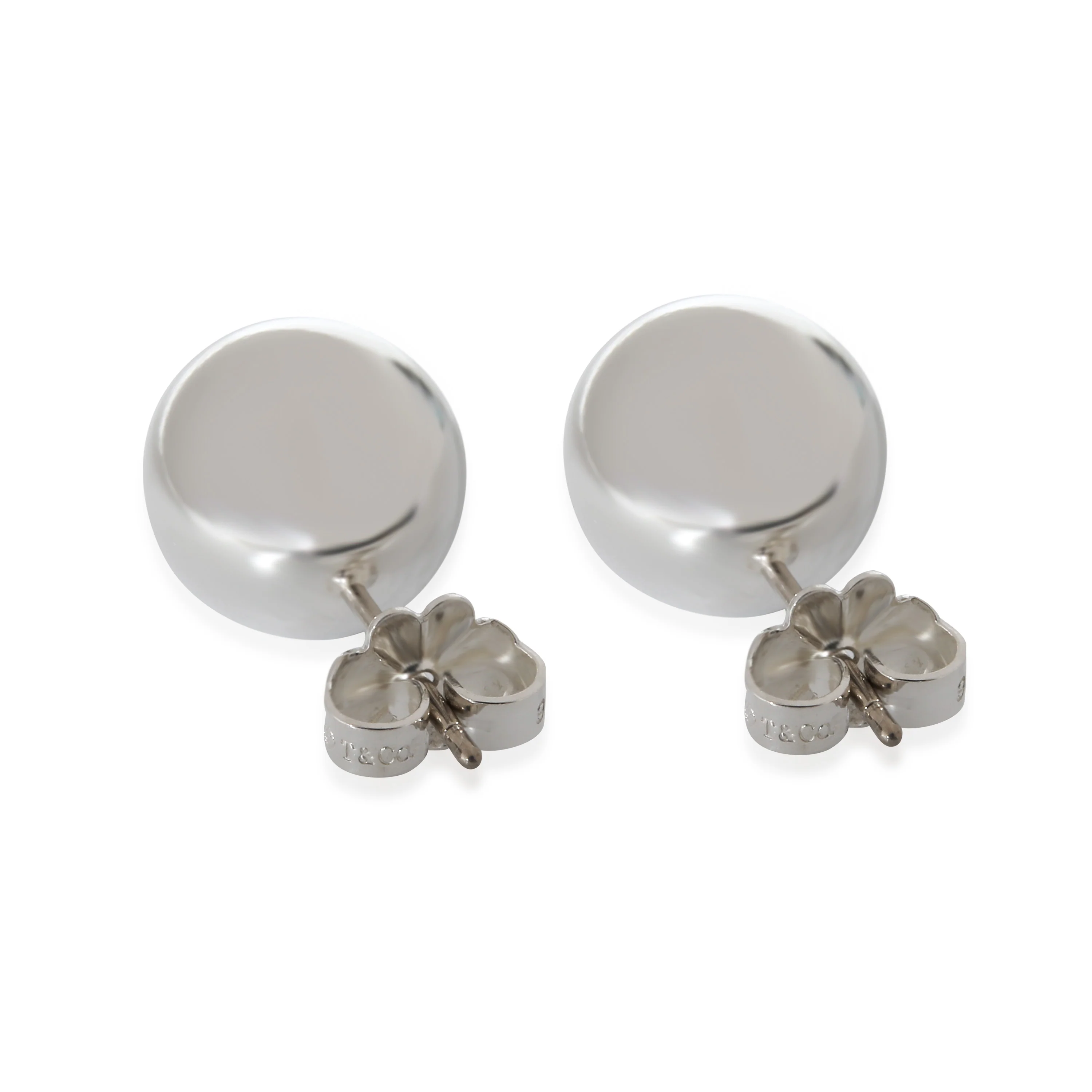 Sterling Silver  HardWear Ball Earrings - Image 3