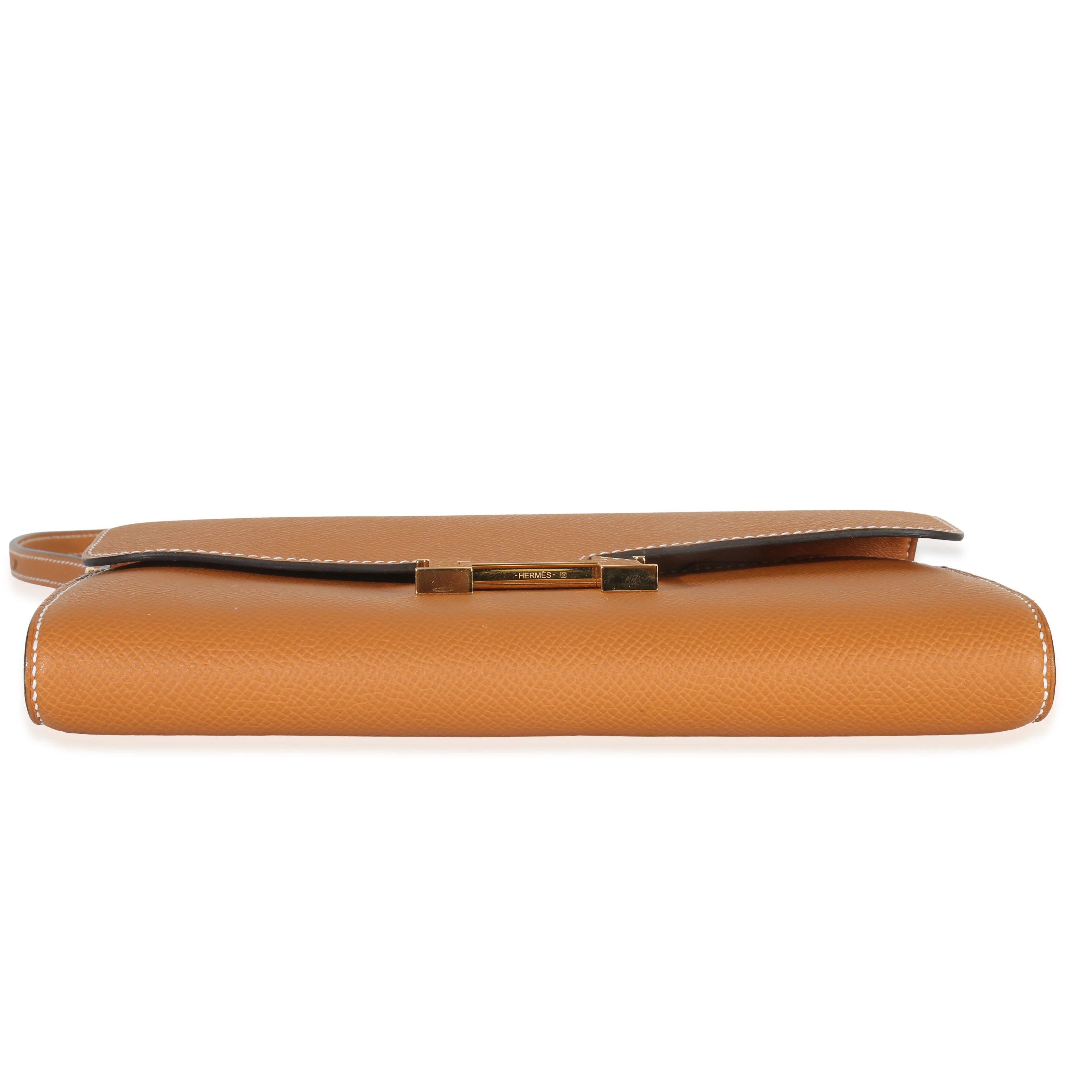 Toffee Epsom Constance Long Wallet To Go GHW - Image 5