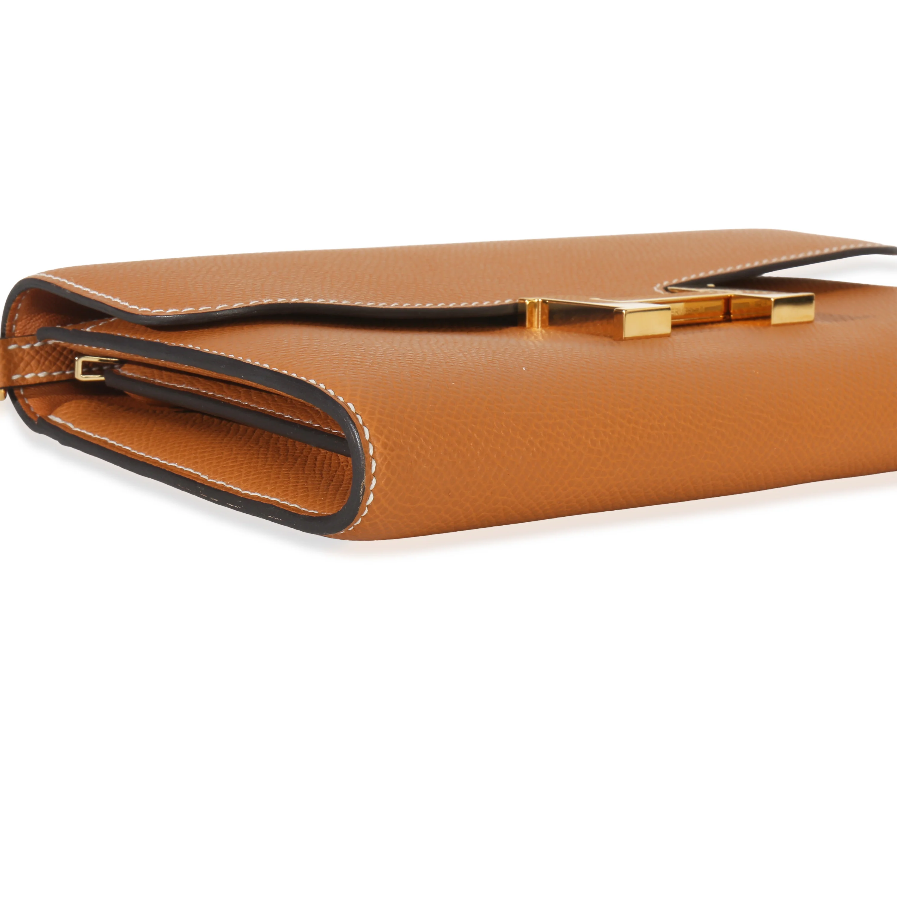 Toffee Epsom Constance Long Wallet To Go GHW - Image 6